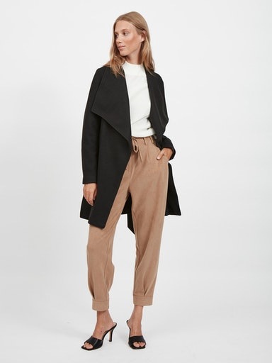 Thumbnail - Vila Kurzmantel "VICOOLEY COLLAR BELT COAT - NOOS"