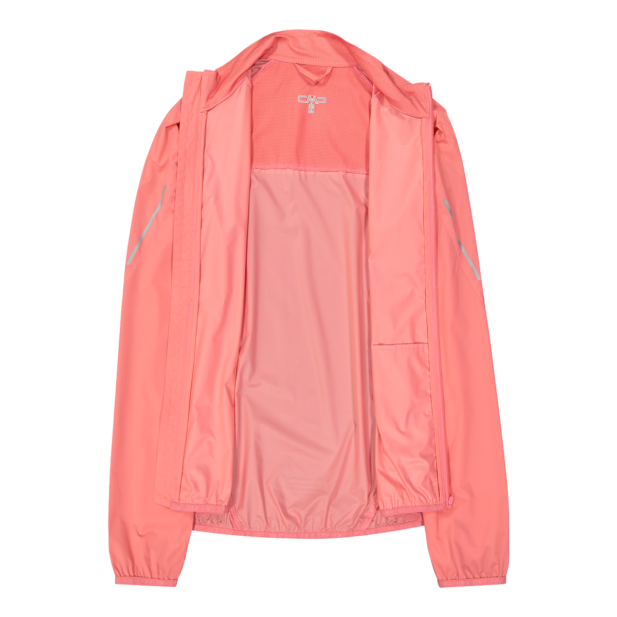 Windbreaker CMP, Damen, Gr. 36, coral, Obermaterial: 100% Polyamid. Futter: 88% Polyester, 12% Elasthan, Jacken Windbreaker, sportlich, vielseitig einsetzbar 2