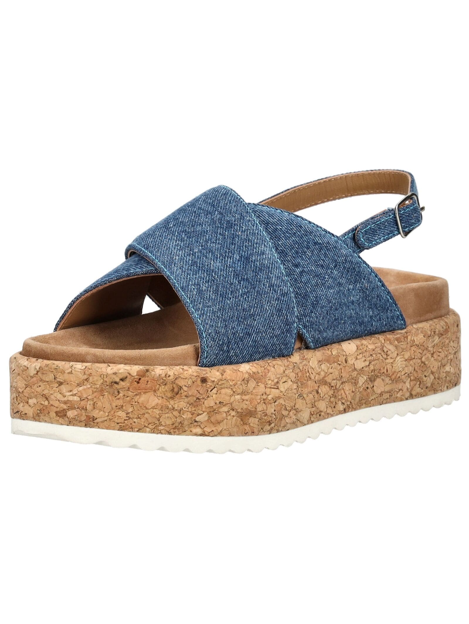 Lazamani Plateausandaletten "Lazamani Sandalen Leder" günstig online kaufen