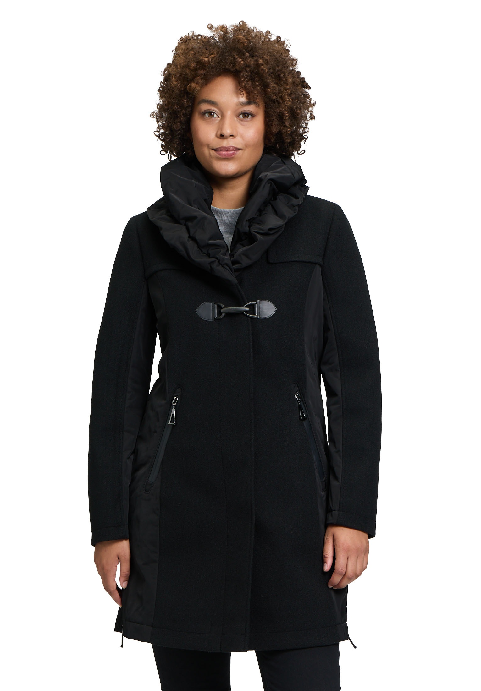 Gil Bret Wolljacke "Gil Bret Damen Wolljacke mit hohem Kragen" günstig online kaufen