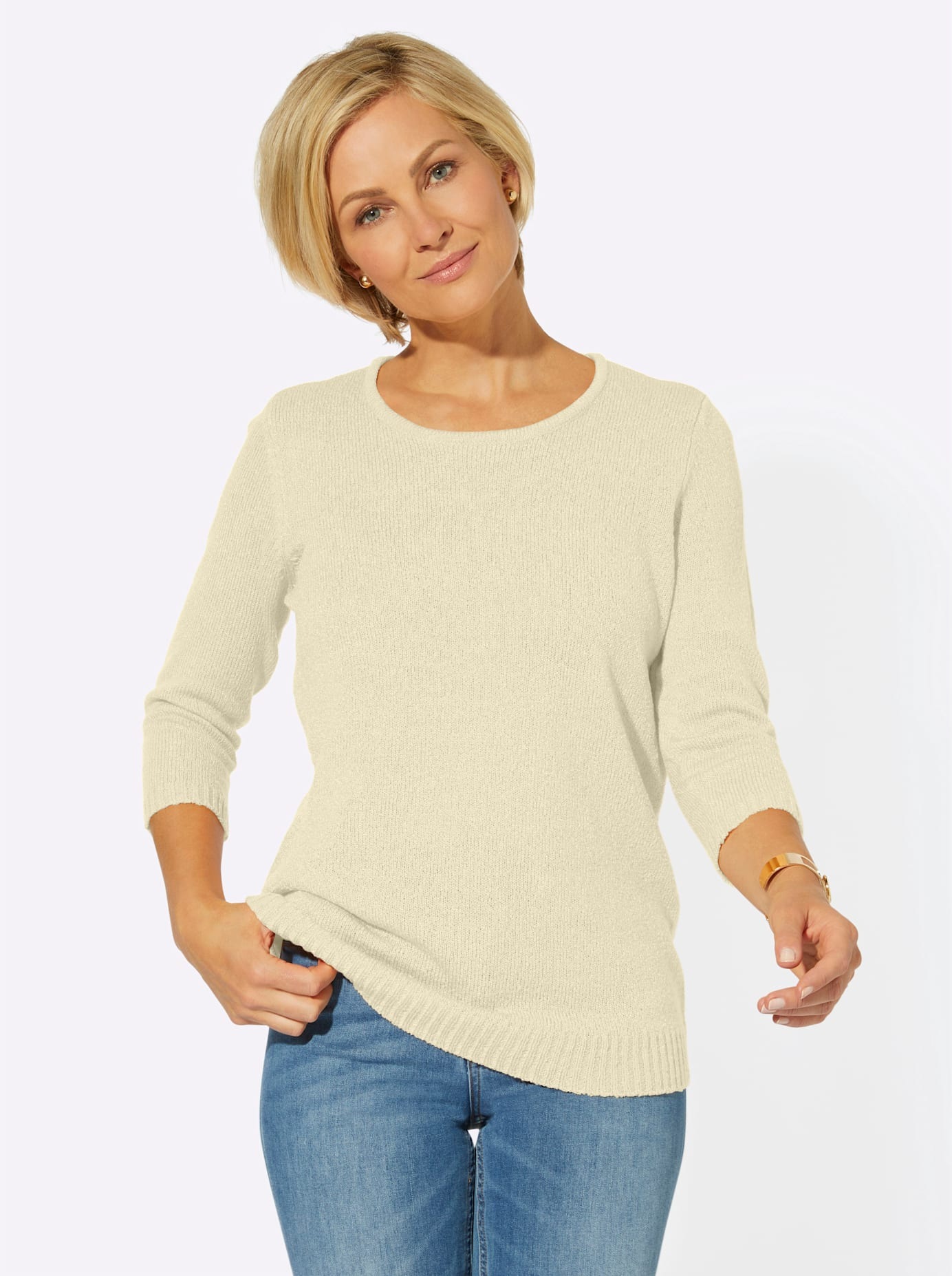 Classic Basics 3/4 Arm-Pullover "Pullover"