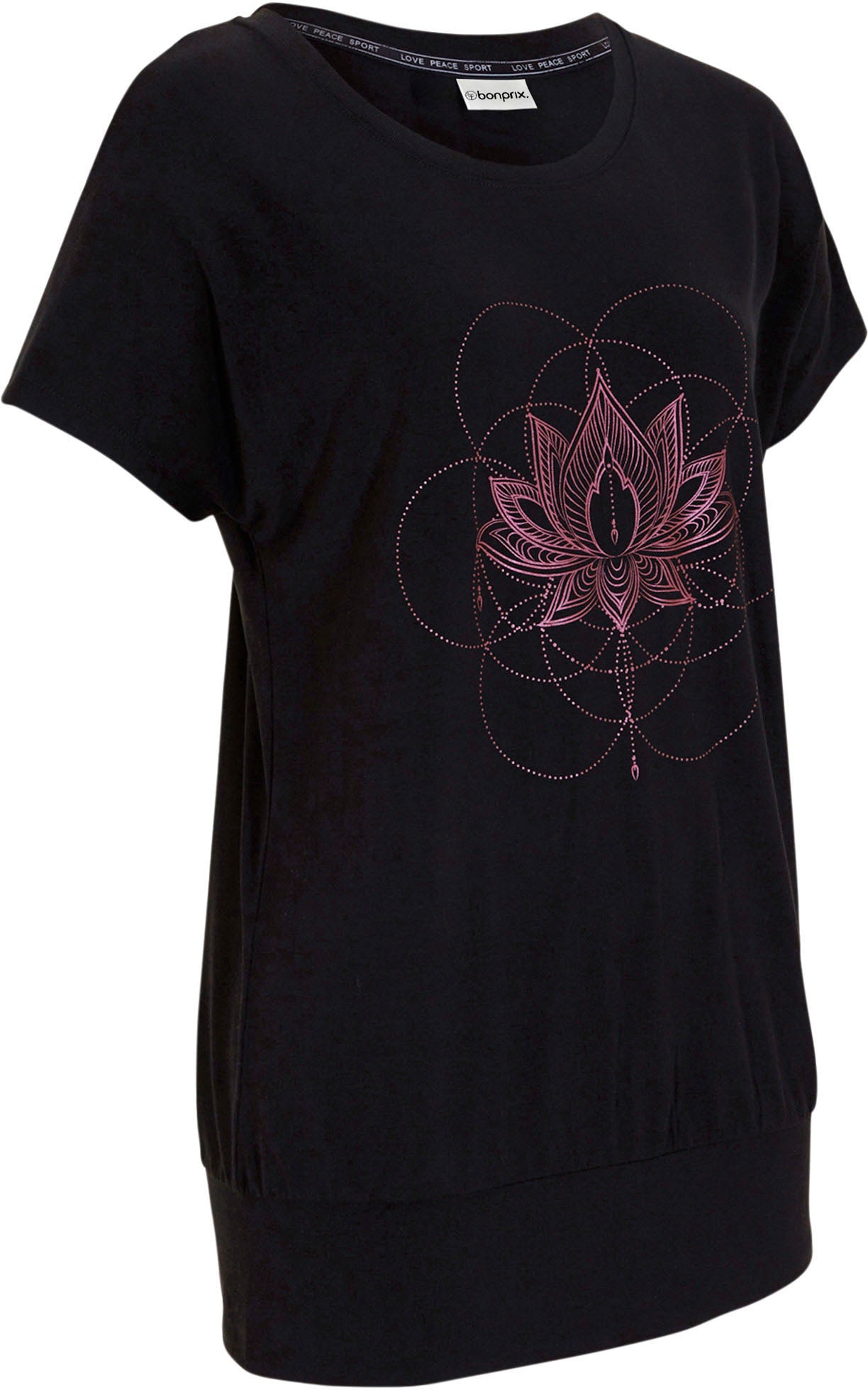 bonprix T-Shirt »Sport-Shirt, Loose Fit« Oversize Passform, Loose Fit Schnitt, Kurzarm-Design