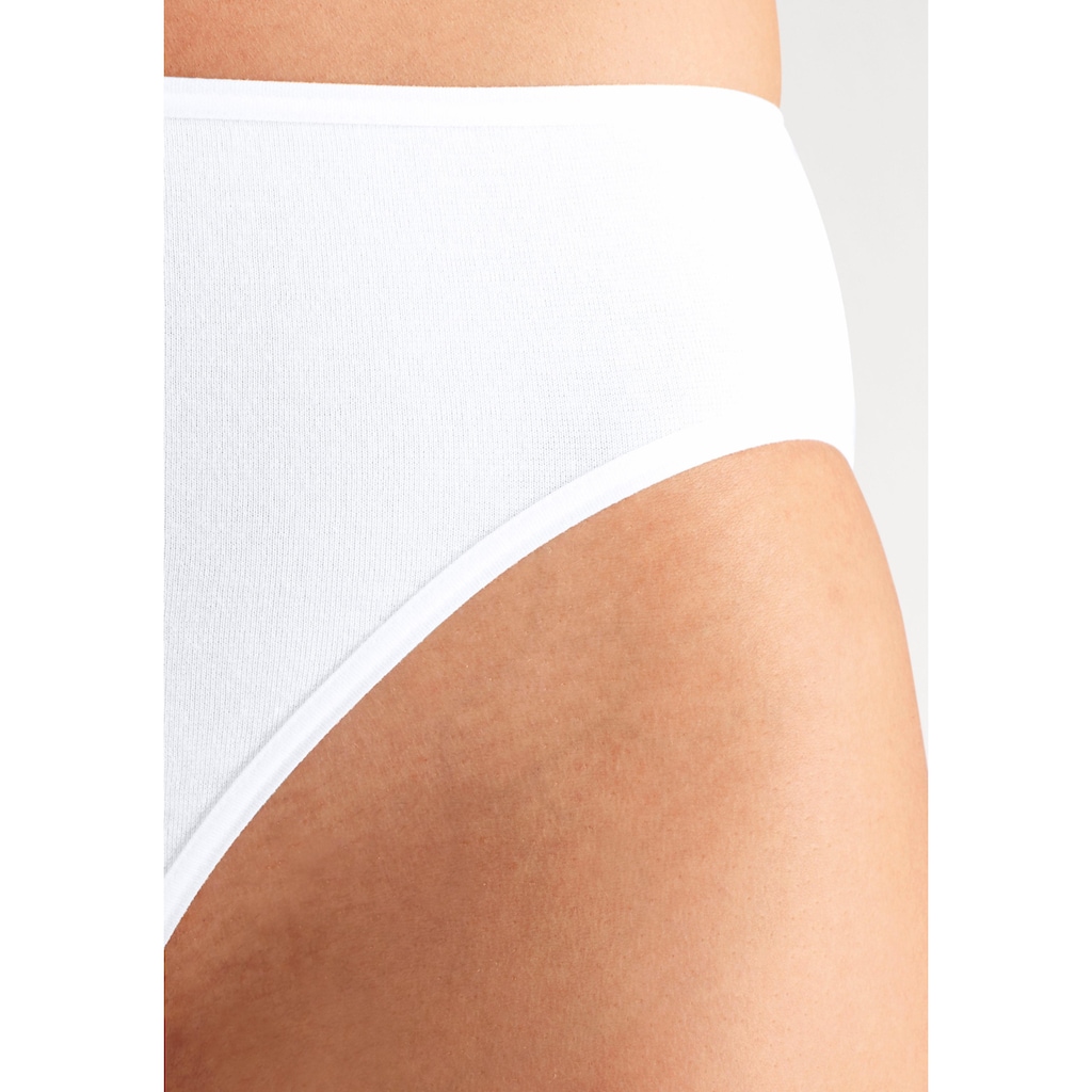 petite fleur Bikinislip, (Packung, 10 St.), aus elastischer Baumwolle