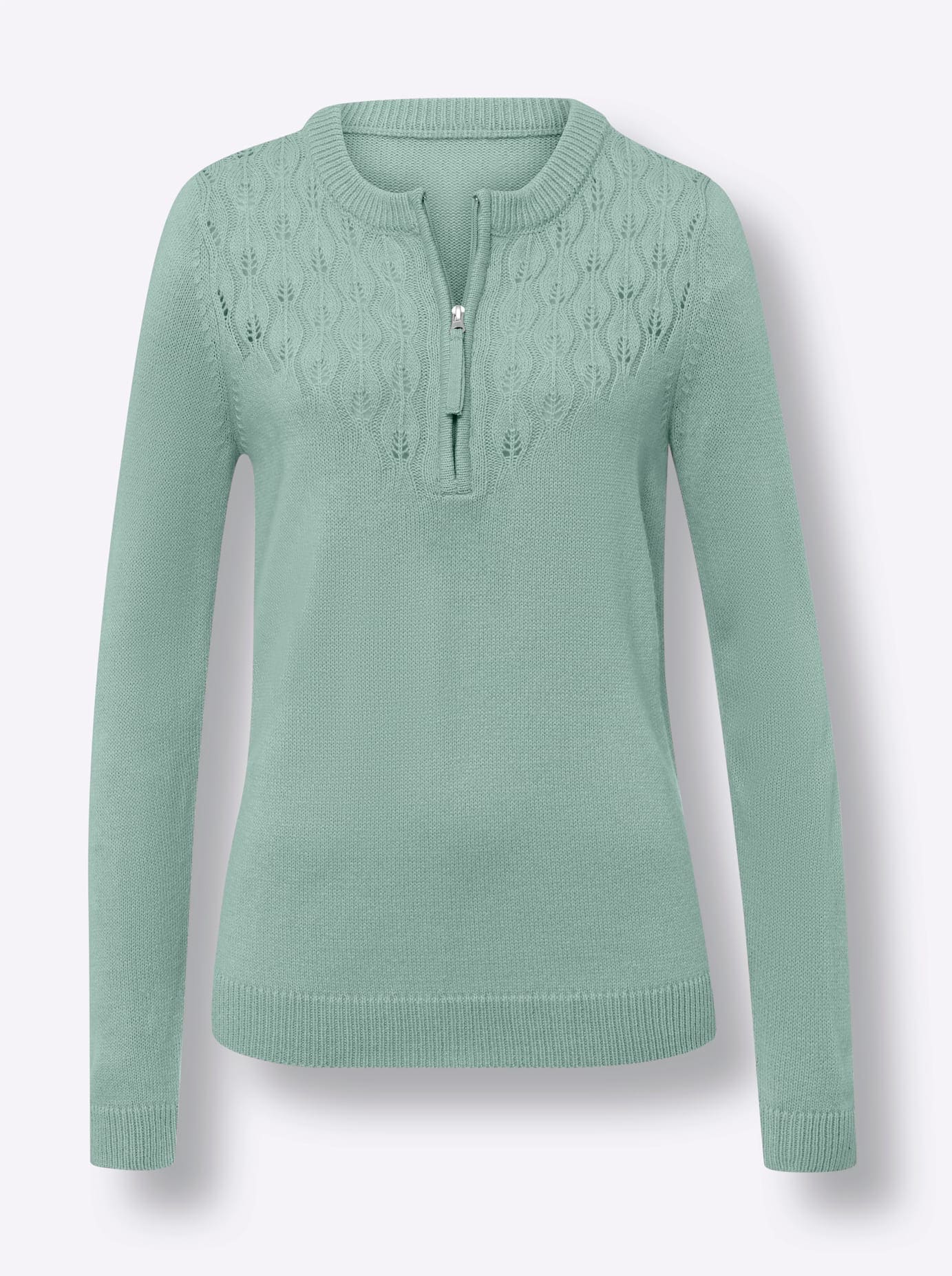 Classic Basics Ajourpullover »Langarm-Pullover«