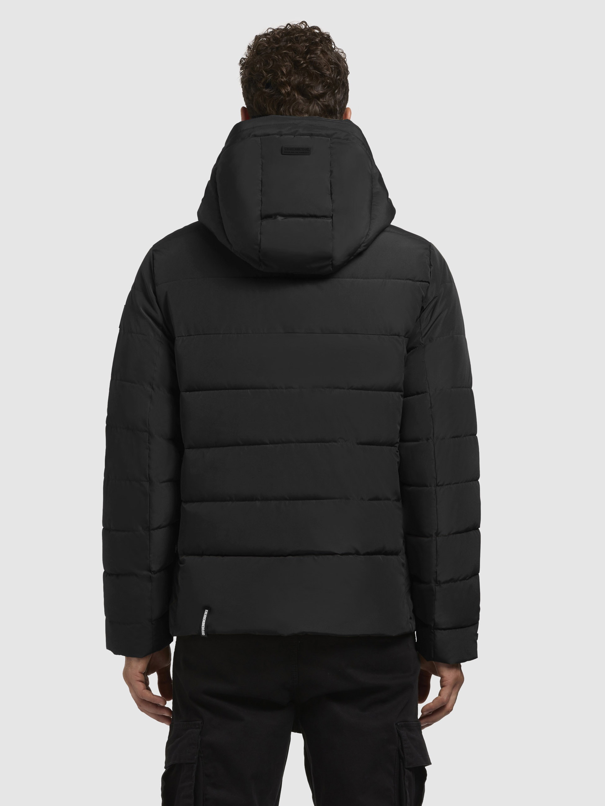 khujo Steppjacke »WOU«, mit Kapuze