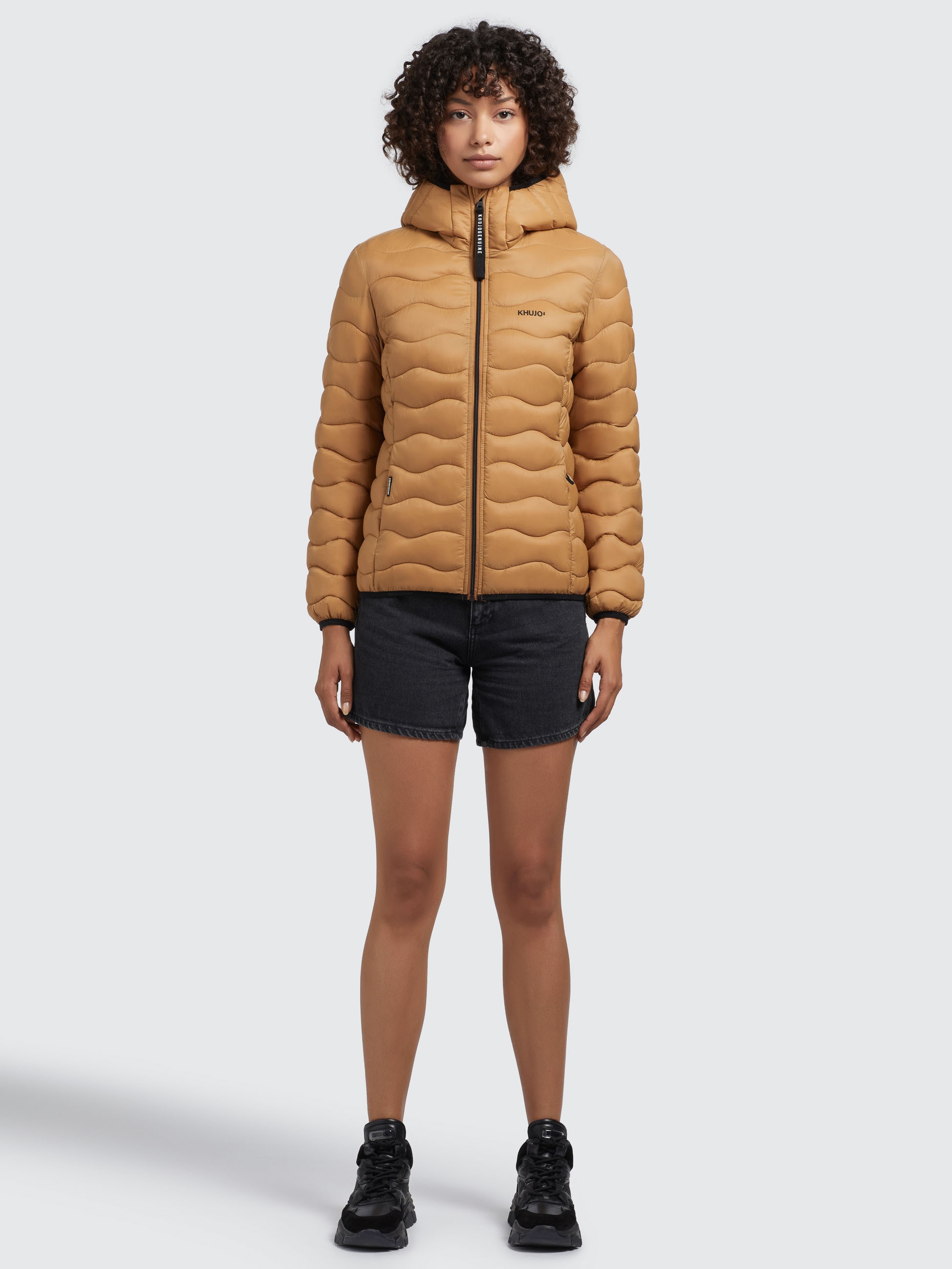 khujo Steppjacke »NANNA2«, mit Kapuze