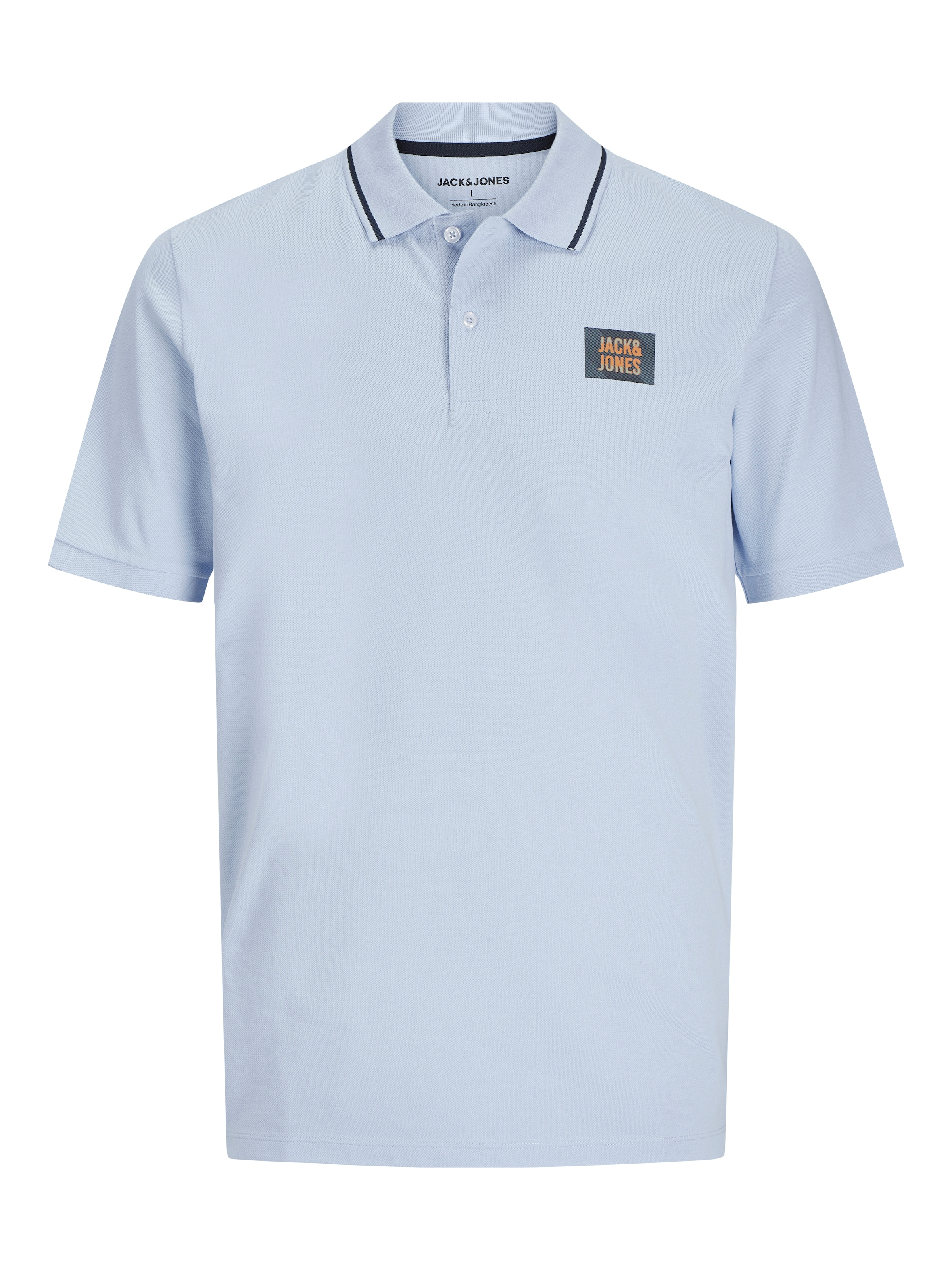 Jack & Jones PlusSize Poloshirt »JJHUDSON POLO SS 2PK MP PLS«, (2 tlg.), aus Pikeequalität