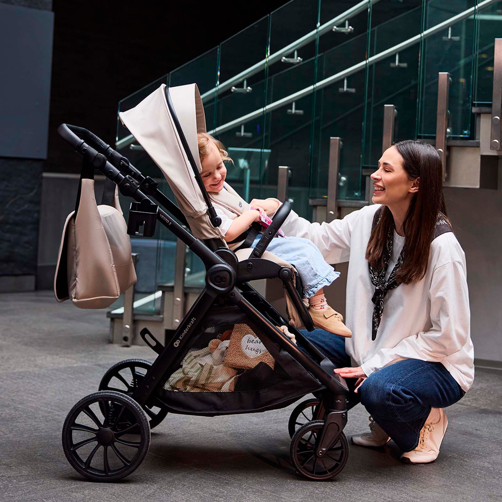 Kinderkraft Kombi-Kinderwagen »VESTO 2 - 2in1« 22 kg
