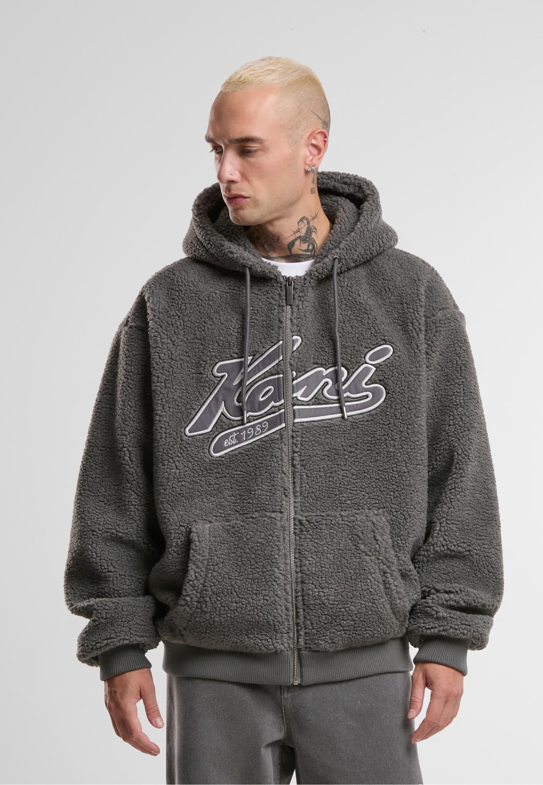 Karl Kani Sweatjacke »Karl Kani KK Varsity Teddy Zip Hoodie«
