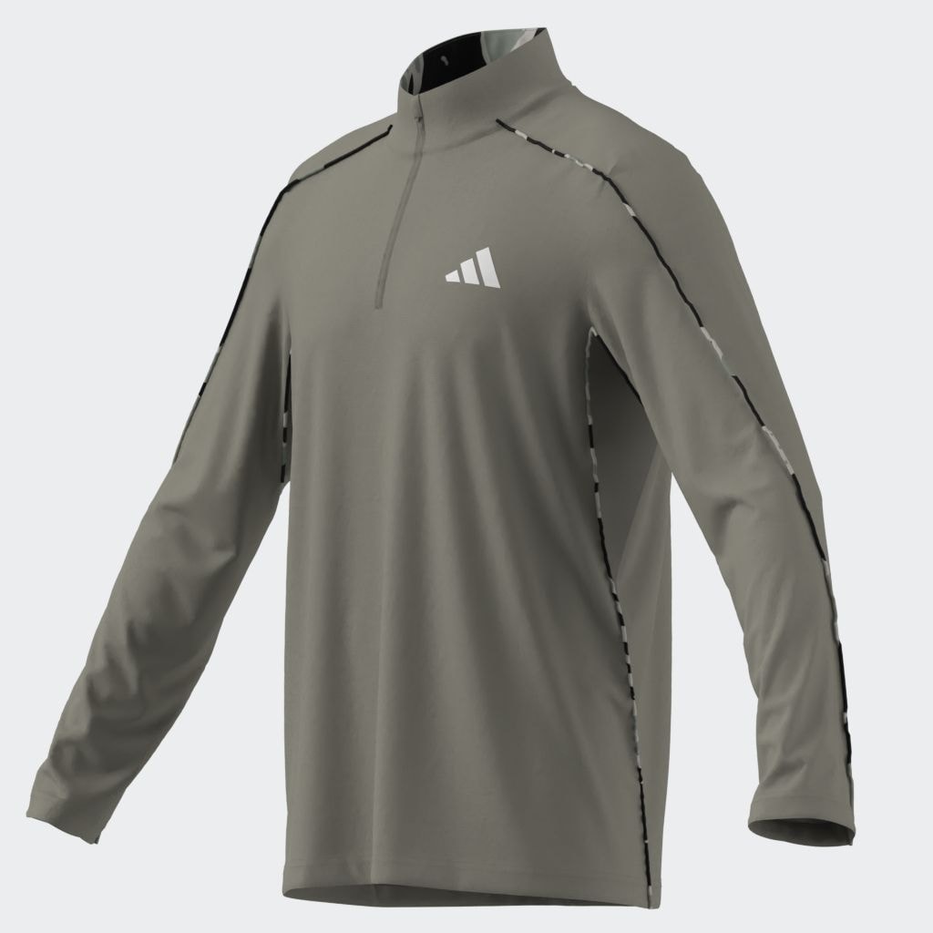 adidas Performance Rollkragenpullover »CAMO 1/4 ZIP«, (1 tlg.)