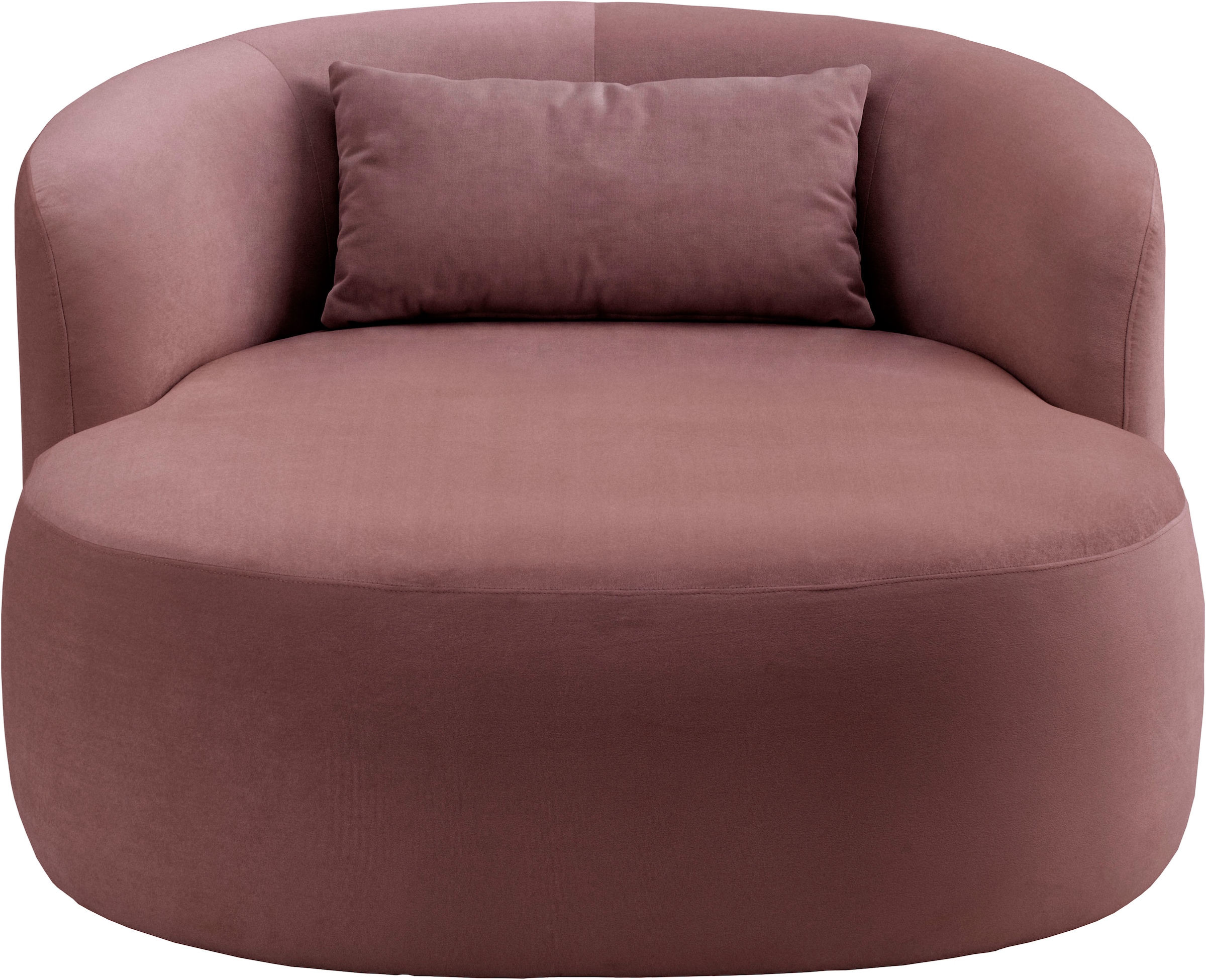 LeGer Home by Lena Gercke XXL-Sessel »Yllara, moderner Lesesessel, Loveseat mit großzügiger Sitzfläche« mit geschwungener Rückenlehne in Samt oder Struktur