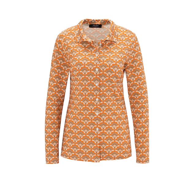 Aniston CASUAL Hemdbluse, mit trendigem Retro-Muster - NEUE KOLLEKTION für  bestellen | BAUR