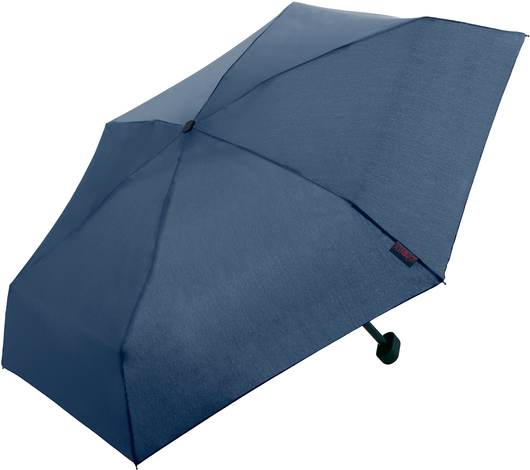 Taschenregenschirm »Dainty, marineblau«, besonders leicht, super flach und extra klein