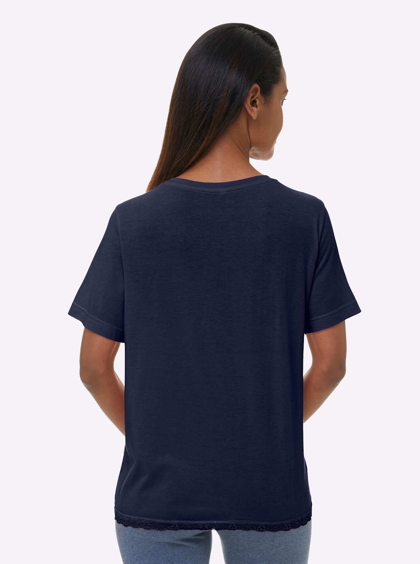 Thumbnail - wäschepur Pyjamaoberteil "Schlafanzug-Shirt", (1 tlg.)