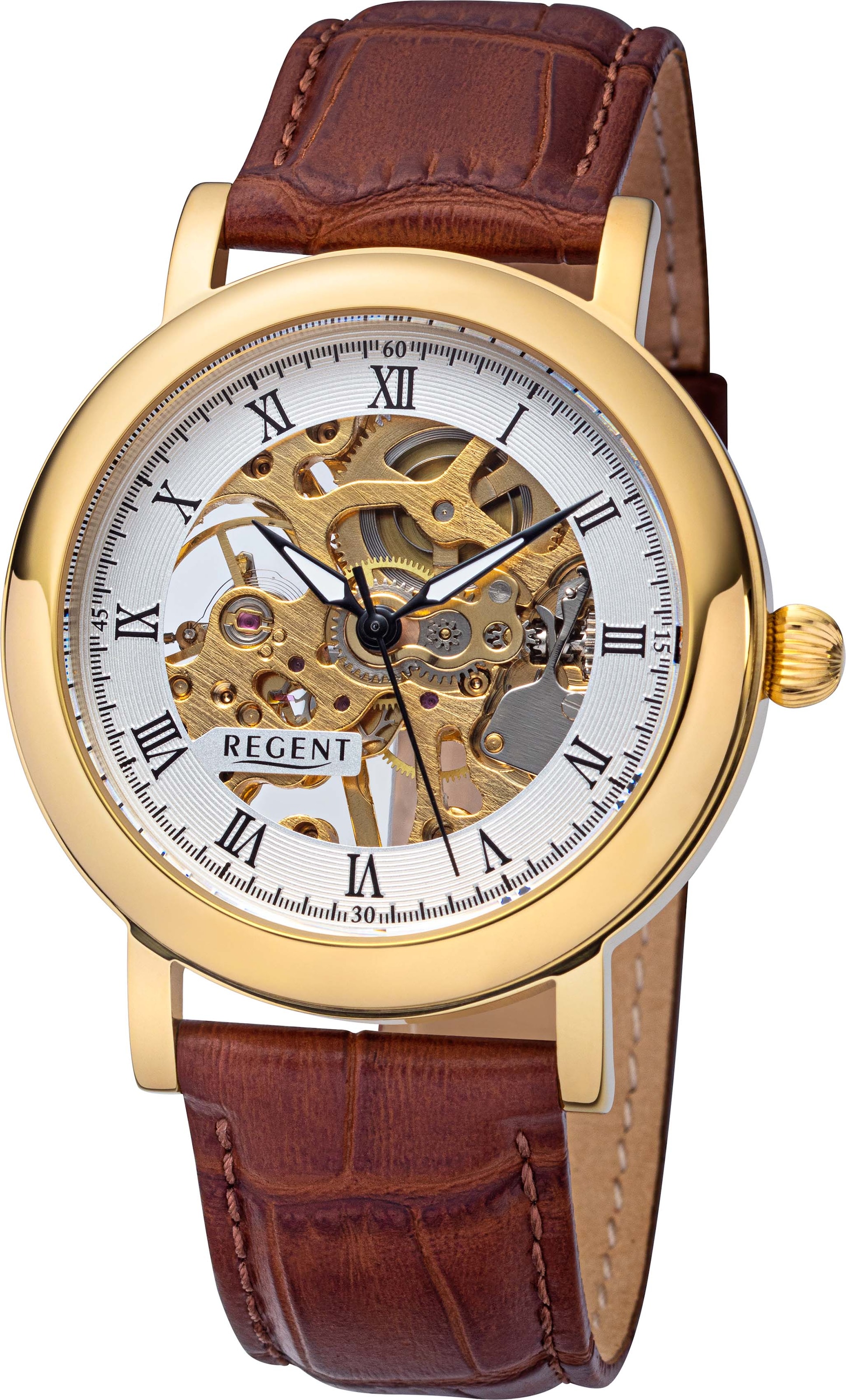 Mechanische Uhr »F-1390«, Armbanduhr, Herrenuhr, Handaufzug