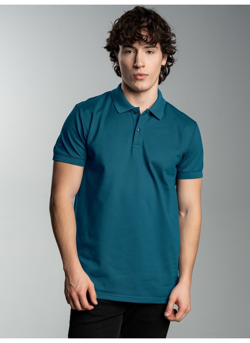 Trigema Poloshirt »TRIGEMA Slim Fit Poloshirt aus DELUXE-Piqué«, (1 tlg.)