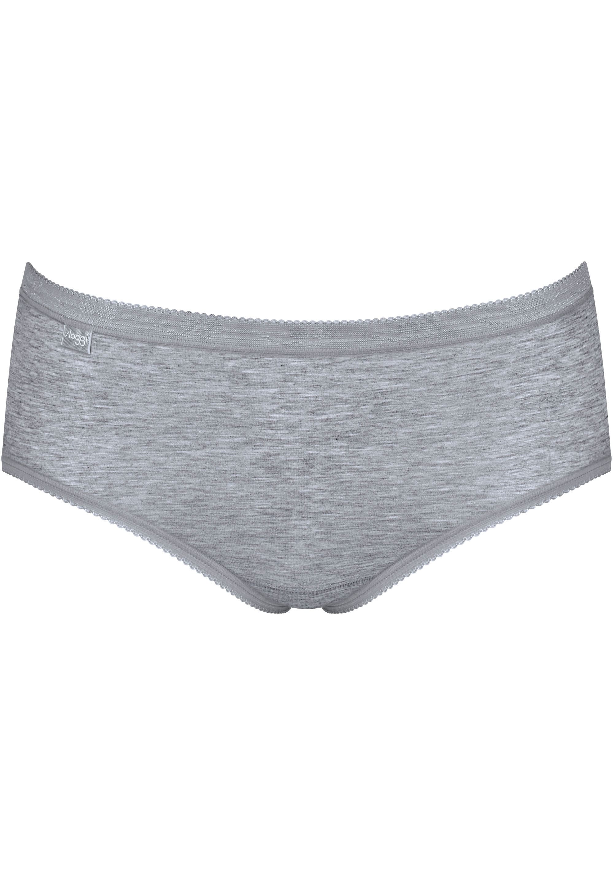 sloggi Slip »Basic+ Midi C4P«, (4er Pack), perfekter Sitz