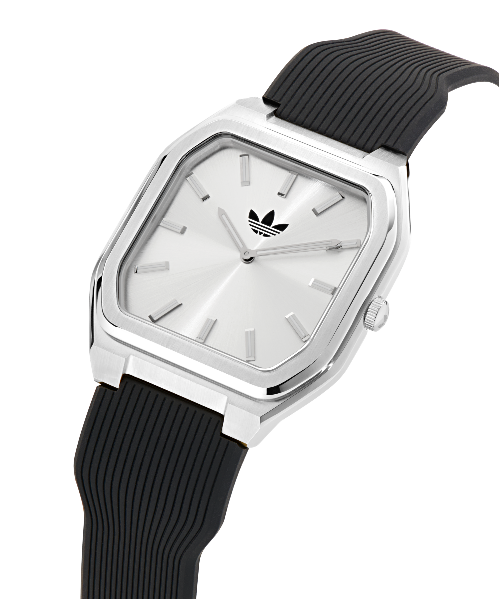 adidas Originals Quarzuhr »CITY TECH SQUARE« Armbanduhr, Damenuhr, Herrenuhr, Silikonarmband, analog