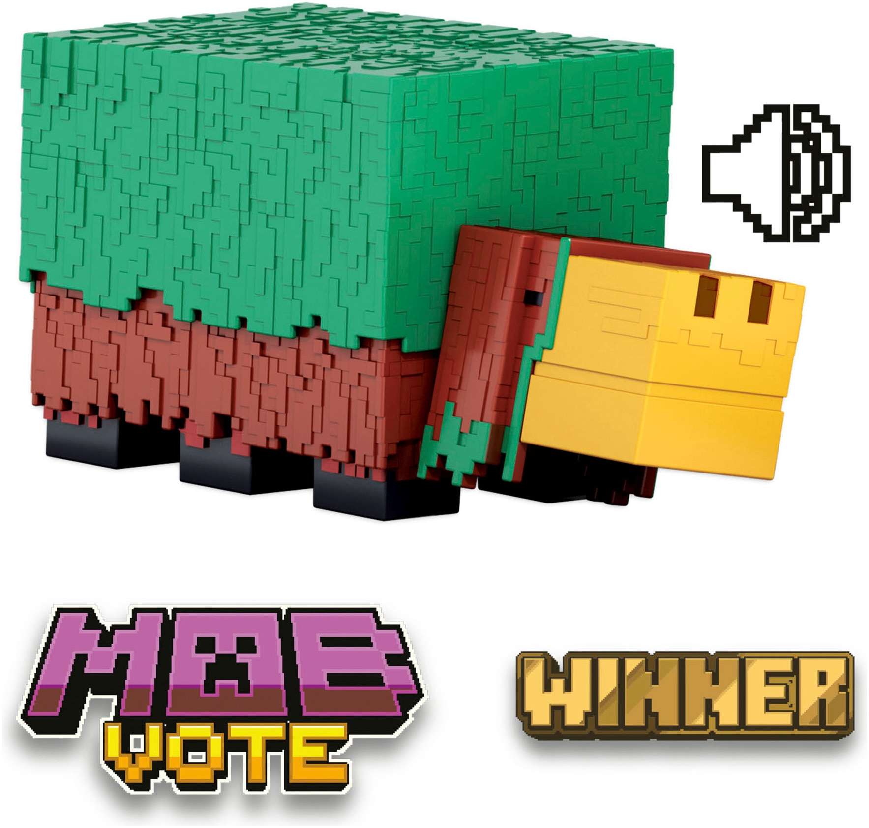 Mattel® Actionfigur »Minecraft Schnüffler«, mit Grunzgeräuschen