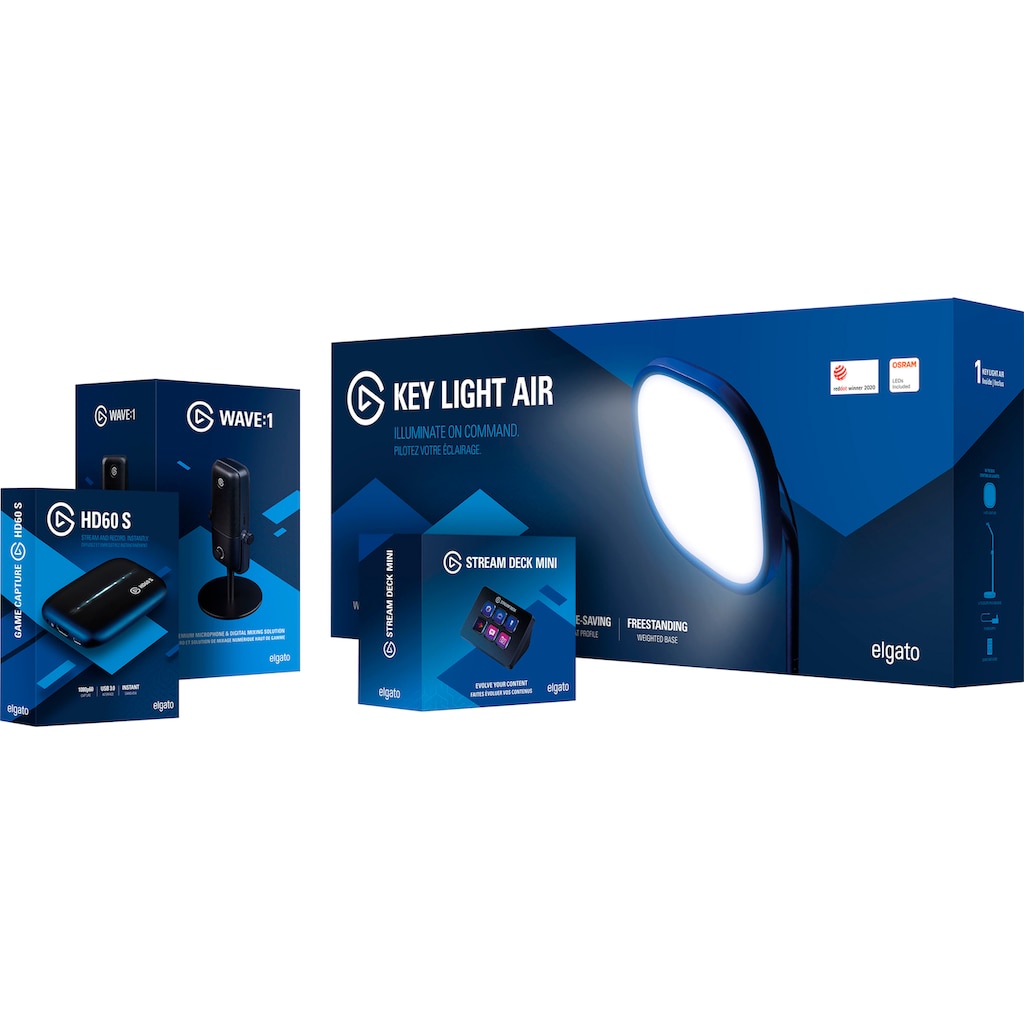 Elgato Streaming Boxen »Streaming Bundle, Starter Pack«