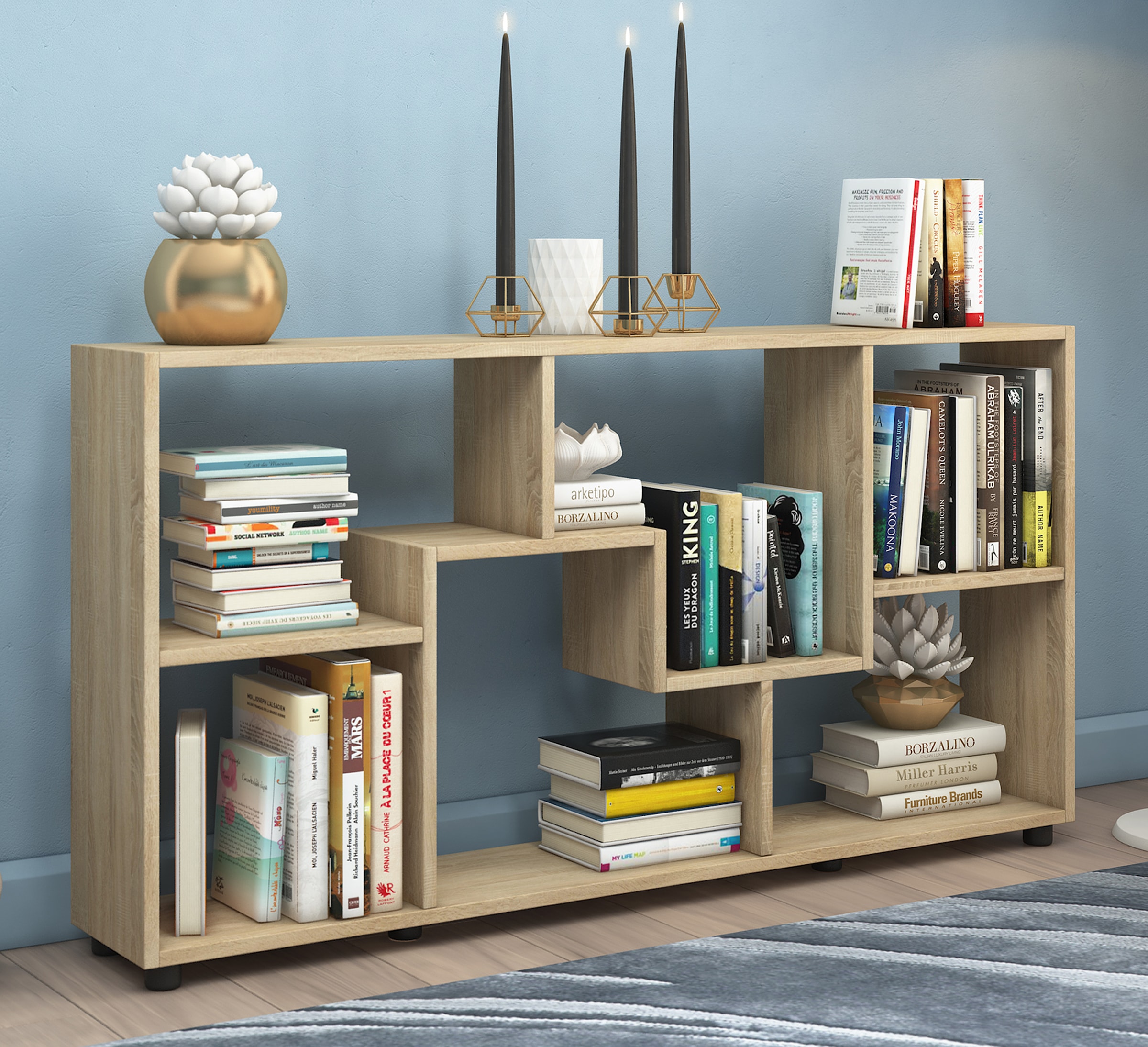 VCM Kommode »Holz Sideboard Regal Raumteiler Kommode Pintal«