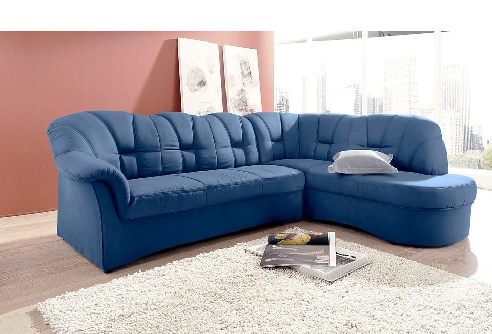 DOMO collection Ecksofa »Papenburg L-Form«, mit Ottomane, wahlweise mit Bettfunktion