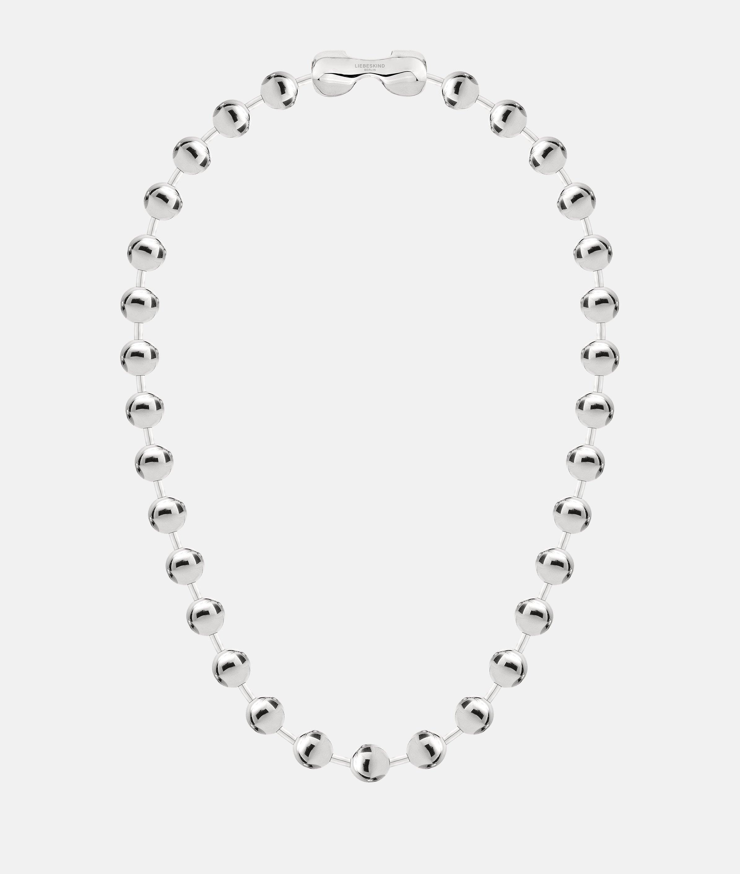 Liebeskind Berlin Edelstahlkette »Schmuck Geschenk Halskette Steel Ball«