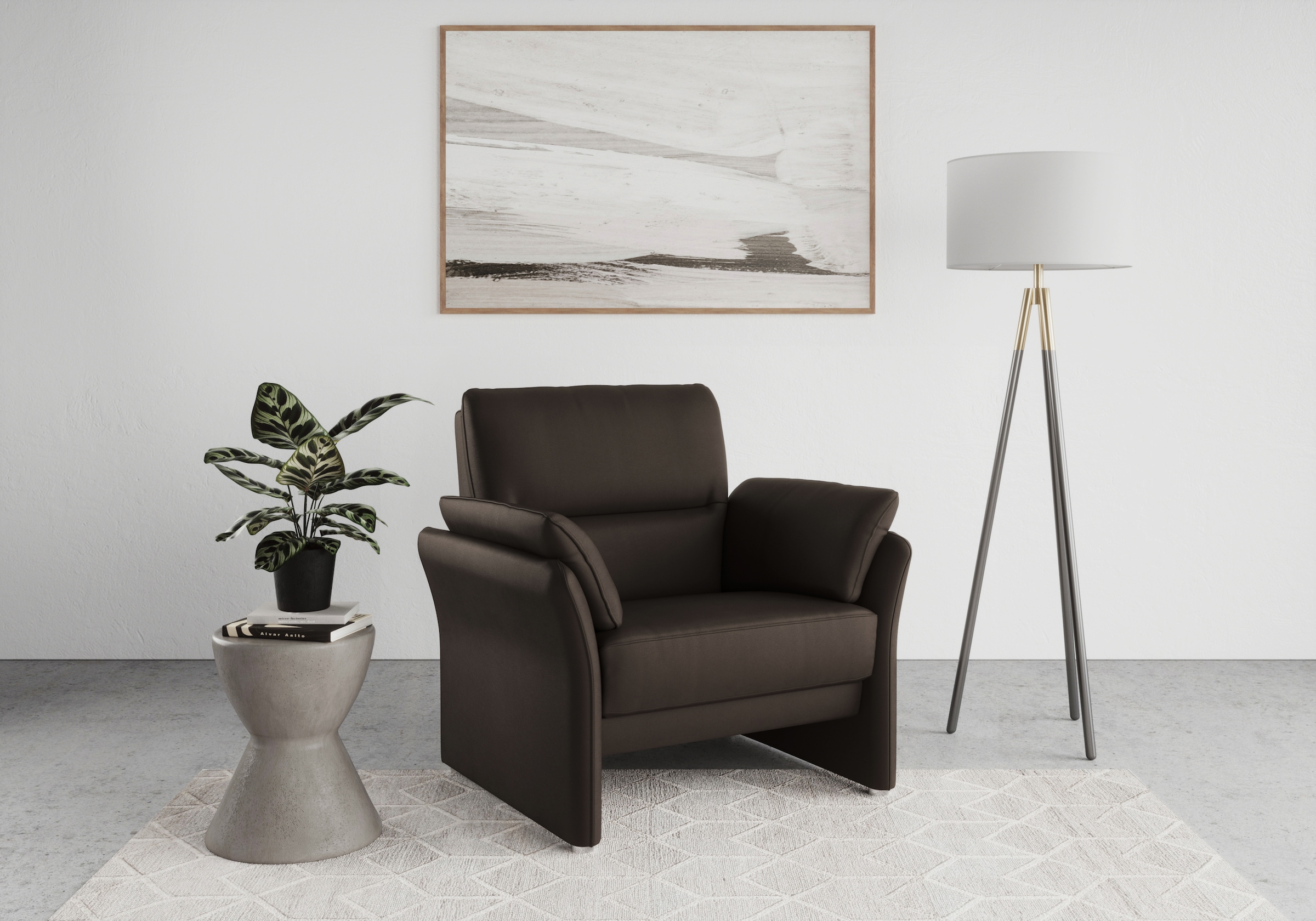 DOMO collection Sessel "Pina elegant und zeitloser Clubsessel, bequemer Coc günstig online kaufen