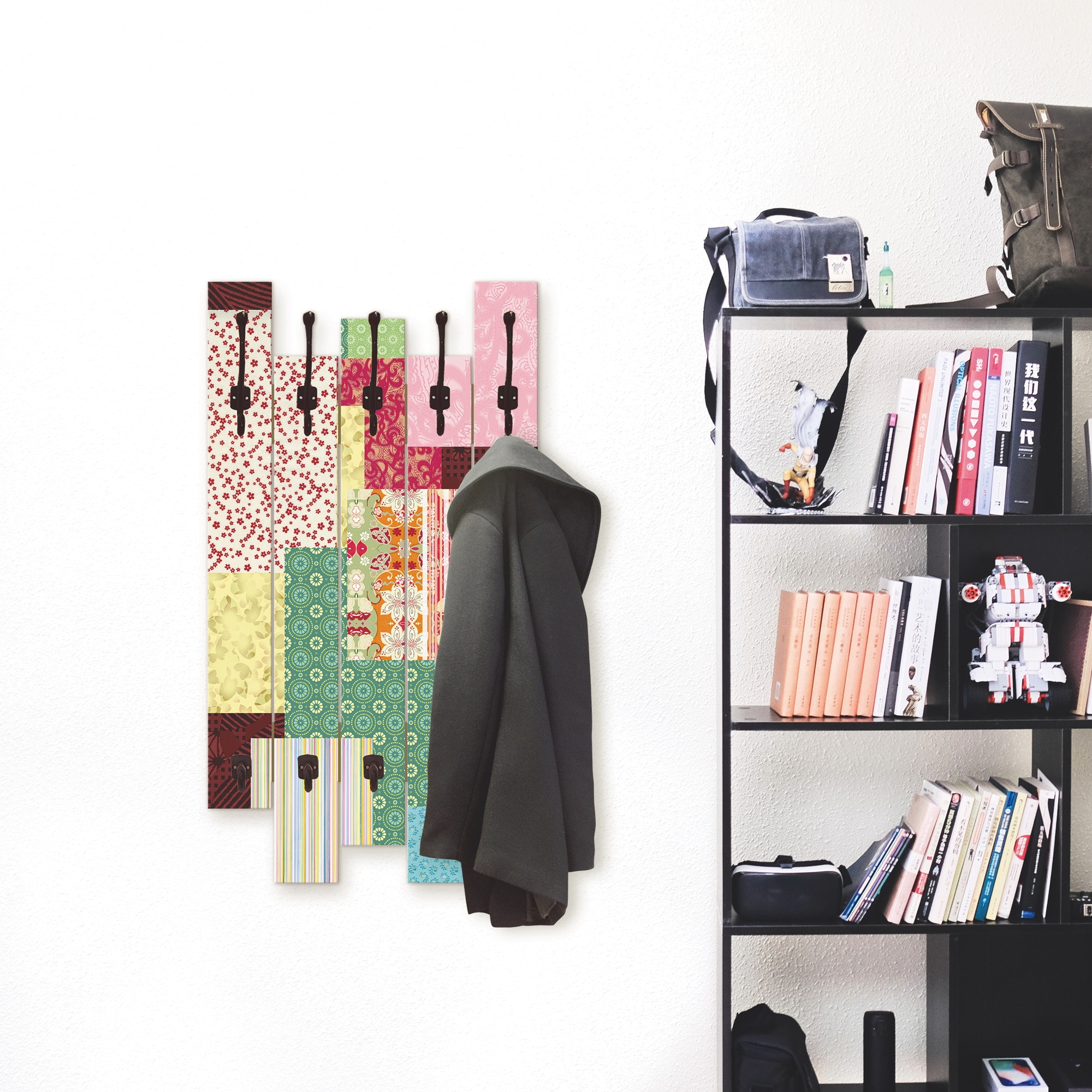 Artland Garderobenleiste »Patchwork Stil I«, teilmontiert