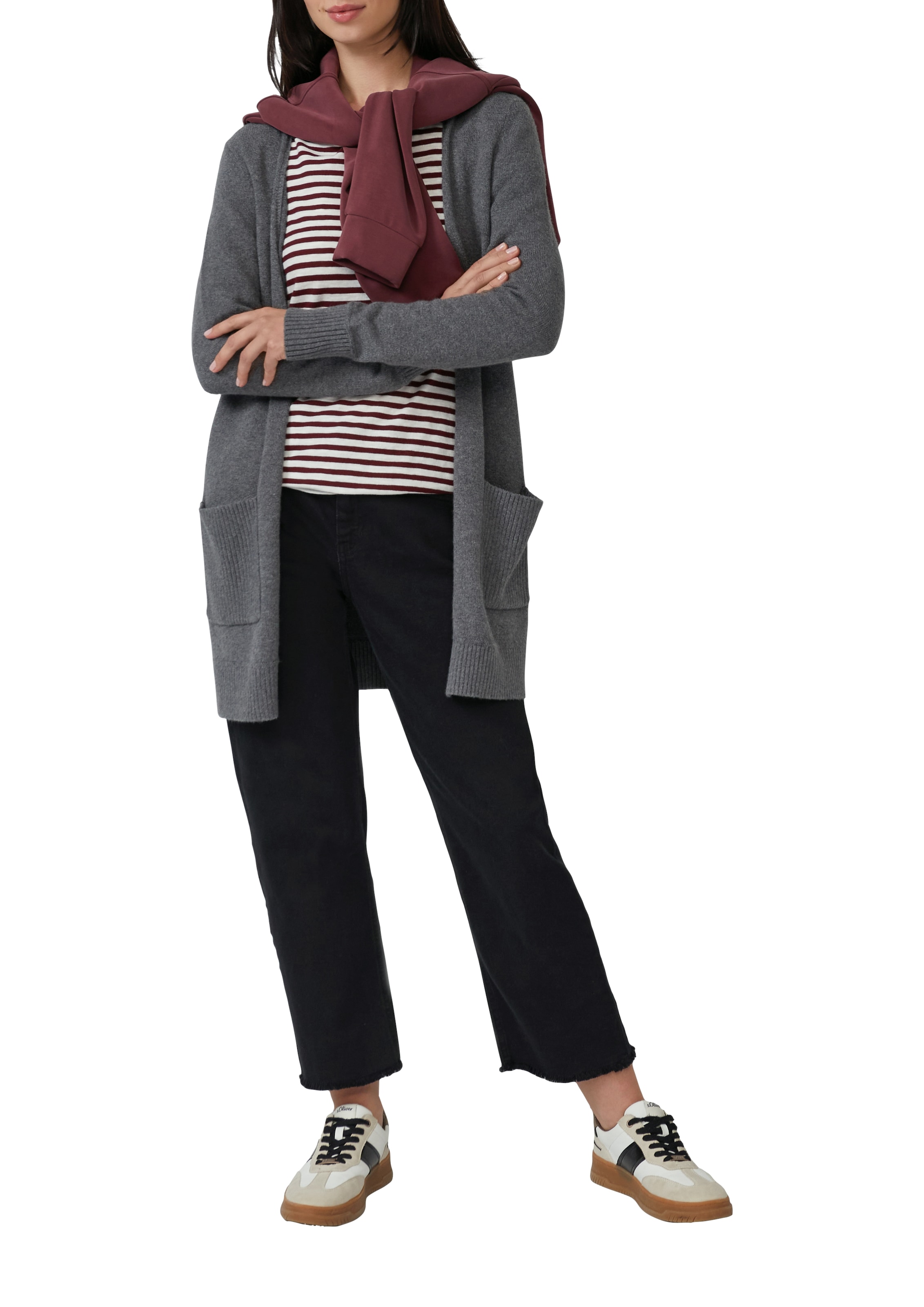s.Oliver Strickjacke, mit aufgesetzten Taschen