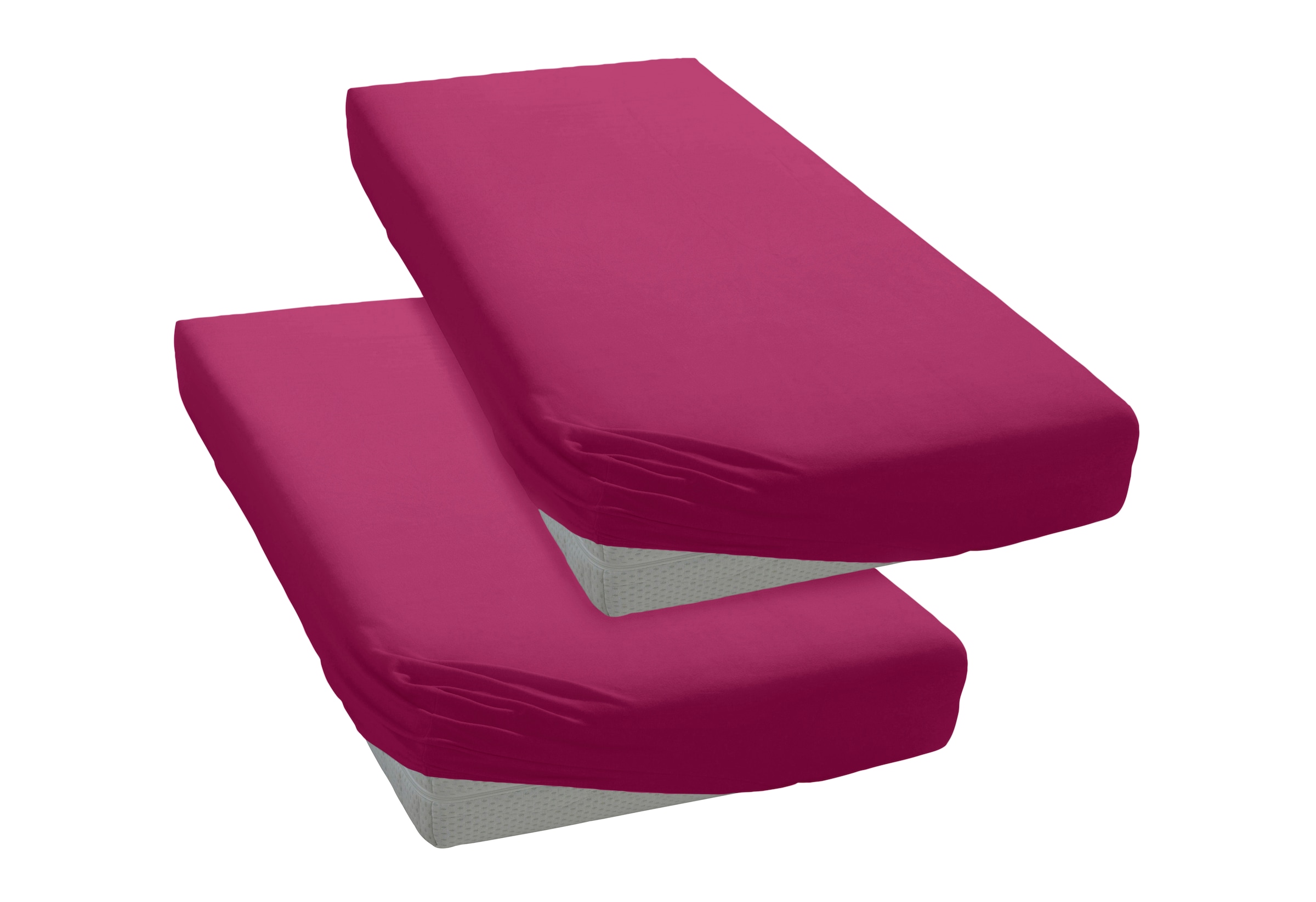 OTTO home Spannbettlaken "PAPRIKA" Bettlaken Laken in zwei Qualitäten: Flee günstig online kaufen