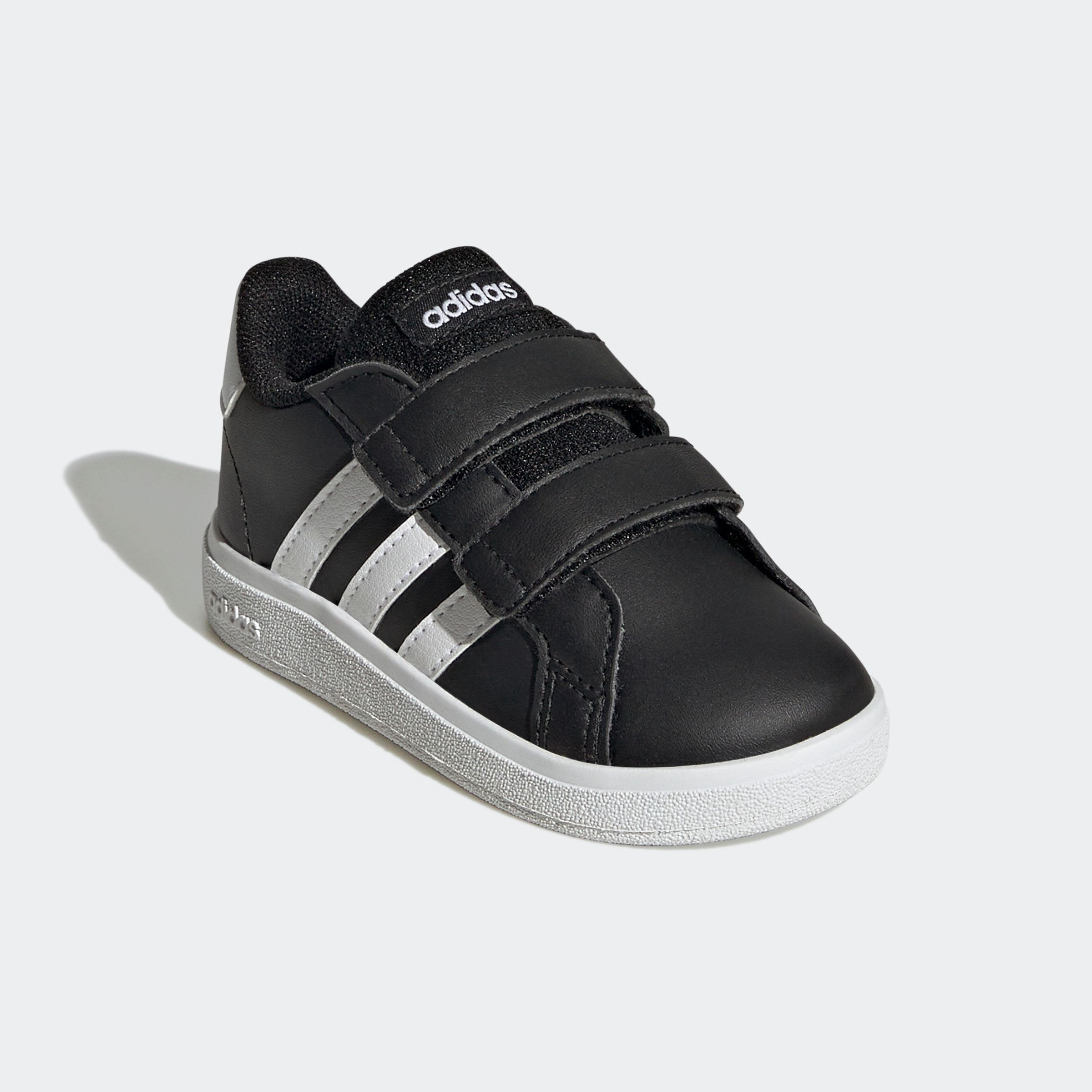 adidas Sportswear Sneaker "GRAND COURT LIFESTYLE HOOK AND LOOP" für Kinder, Design auf den Spuren des adidas Superstar