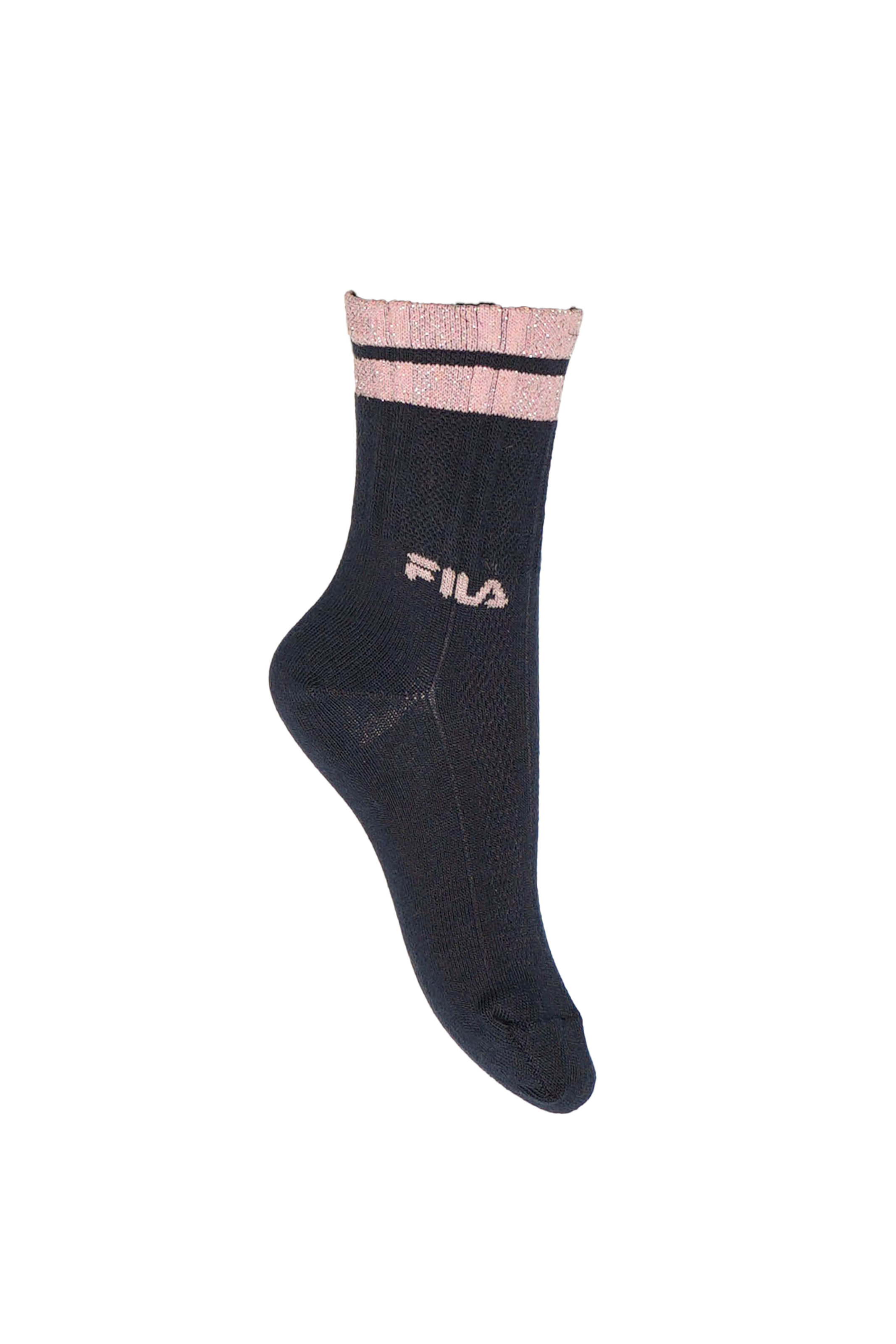 Fila Basicsocken »JUNIOR GIRL NORMAL PLAIN SOCKS« 6 Paar tlg. mit kontrastfarbigen Details