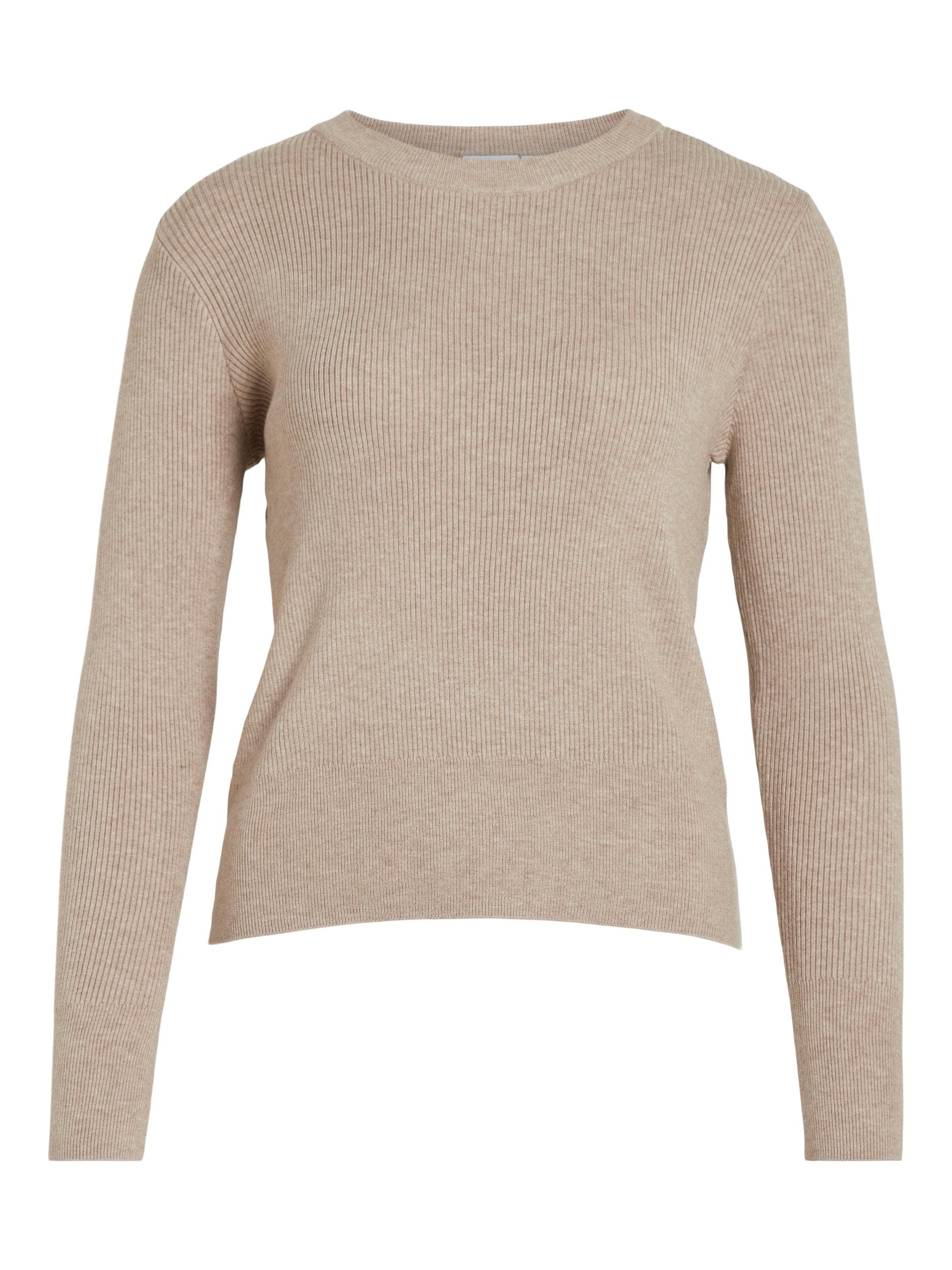 Vila Rundhalspullover »VICOMFY O-NECK L/S KNIT TOP/SU - NOOS«