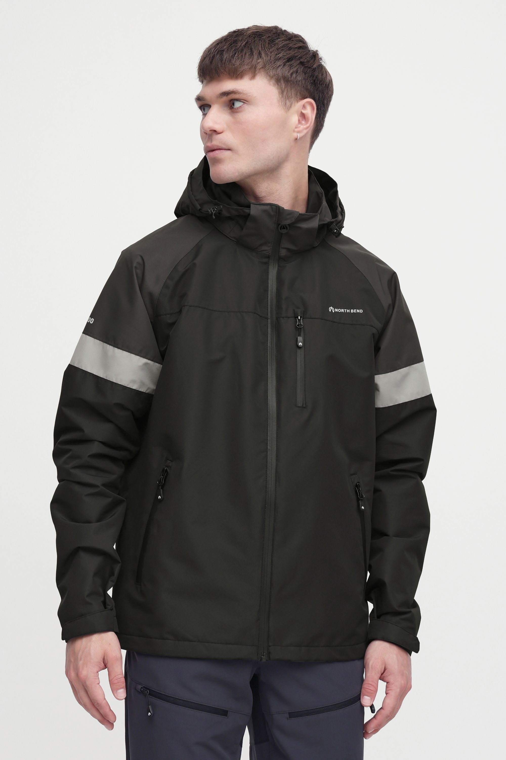 North Bend Funktionsjacke »Funktionsjacke NBTompkins M W-PRO 10.000 mit wasserdichter Beschichtung«