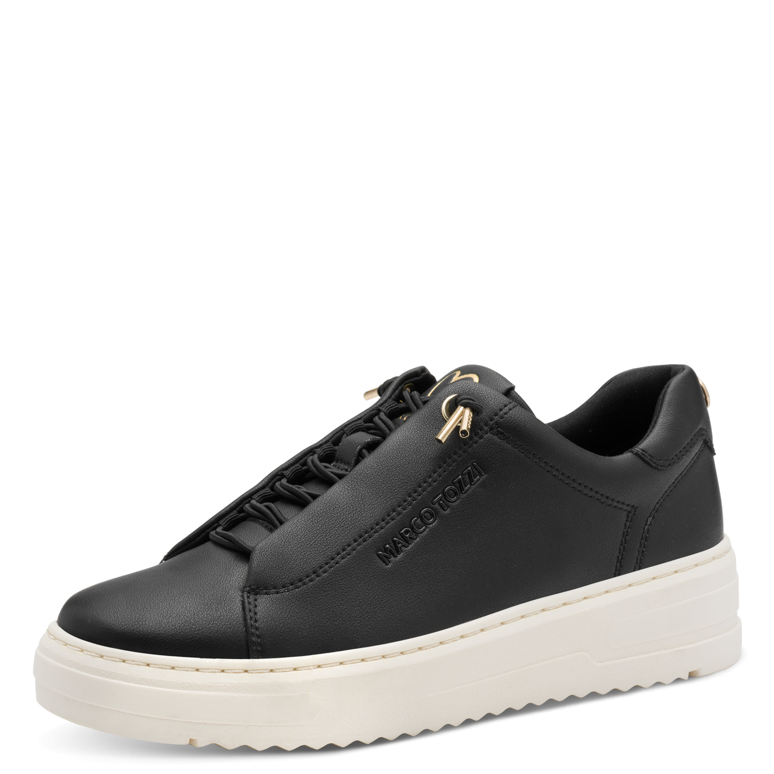 MARCO TOZZI Slip-On Sneaker  Halbschuh, Freizeitschuh, Plateauschuh zum Schlupfen