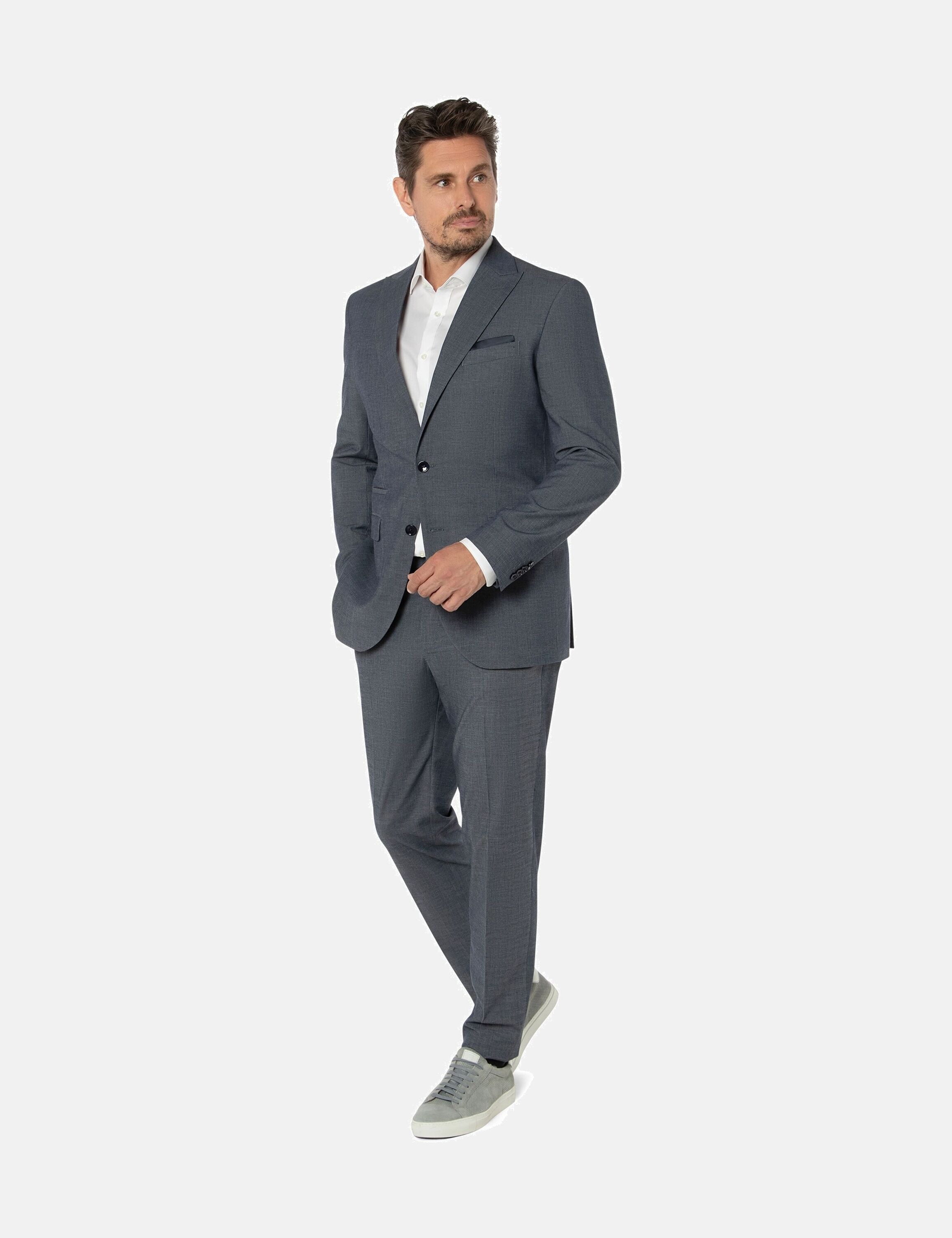 Thomas Goodwin Anzug »Anzug« 2 tlg. regular fit im Modern-Fit, 10105-0-3371
