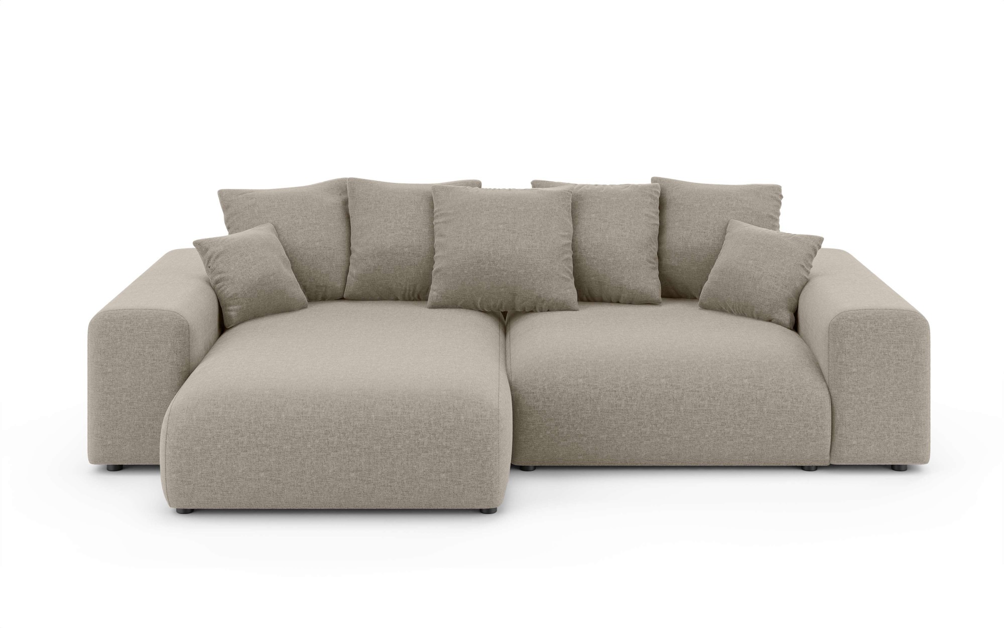 Home affaire Ecksofa "LAKESIDE mit Bettfunktion und Bettkasten, B/T/H 257/1 günstig online kaufen