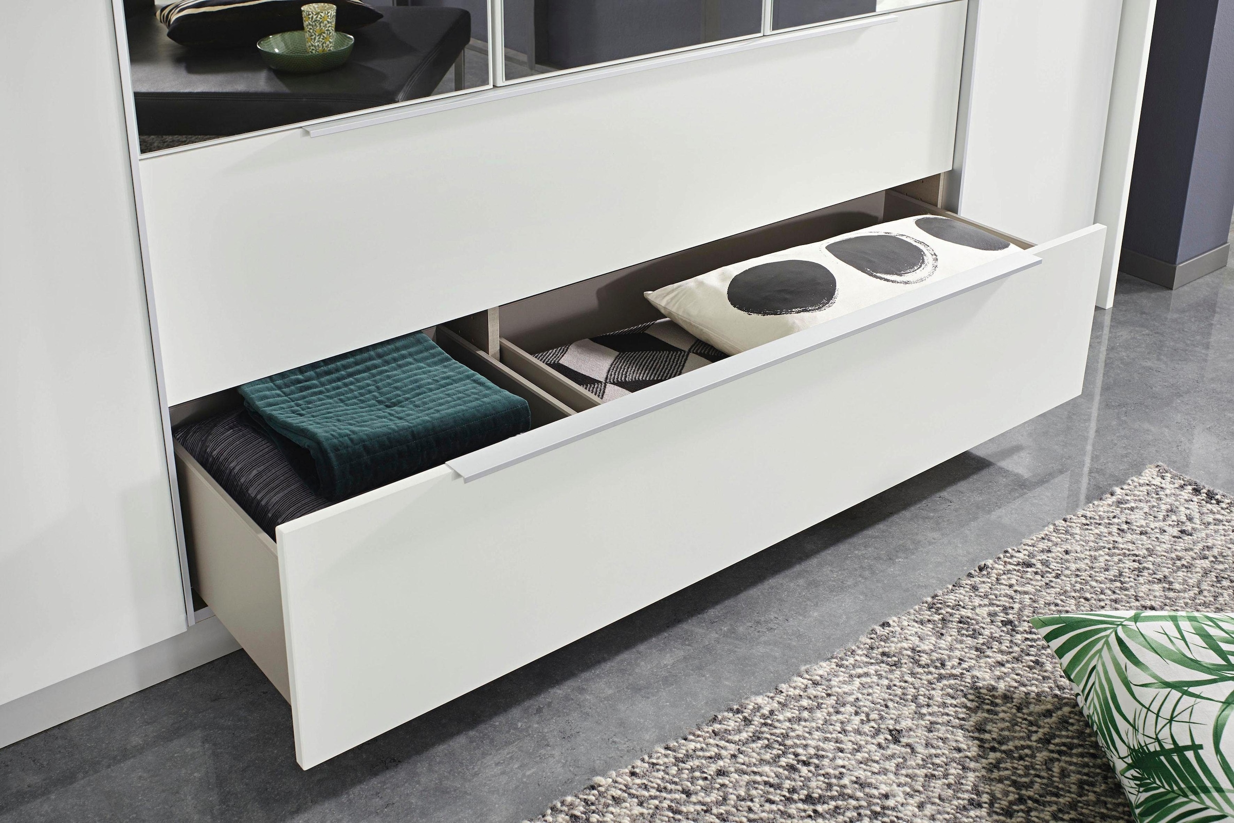 rauch Kleiderschrank »Oakland Schrank Bestseller Schlafzimmerschrank«, 3 Spiegeltüren und Top Ausstattung Made in Germany