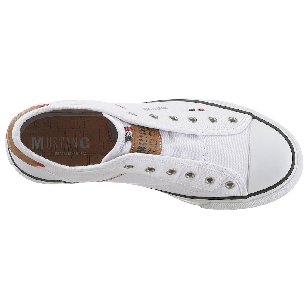 Mustang Shoes Slip-On Sneaker, mit Label