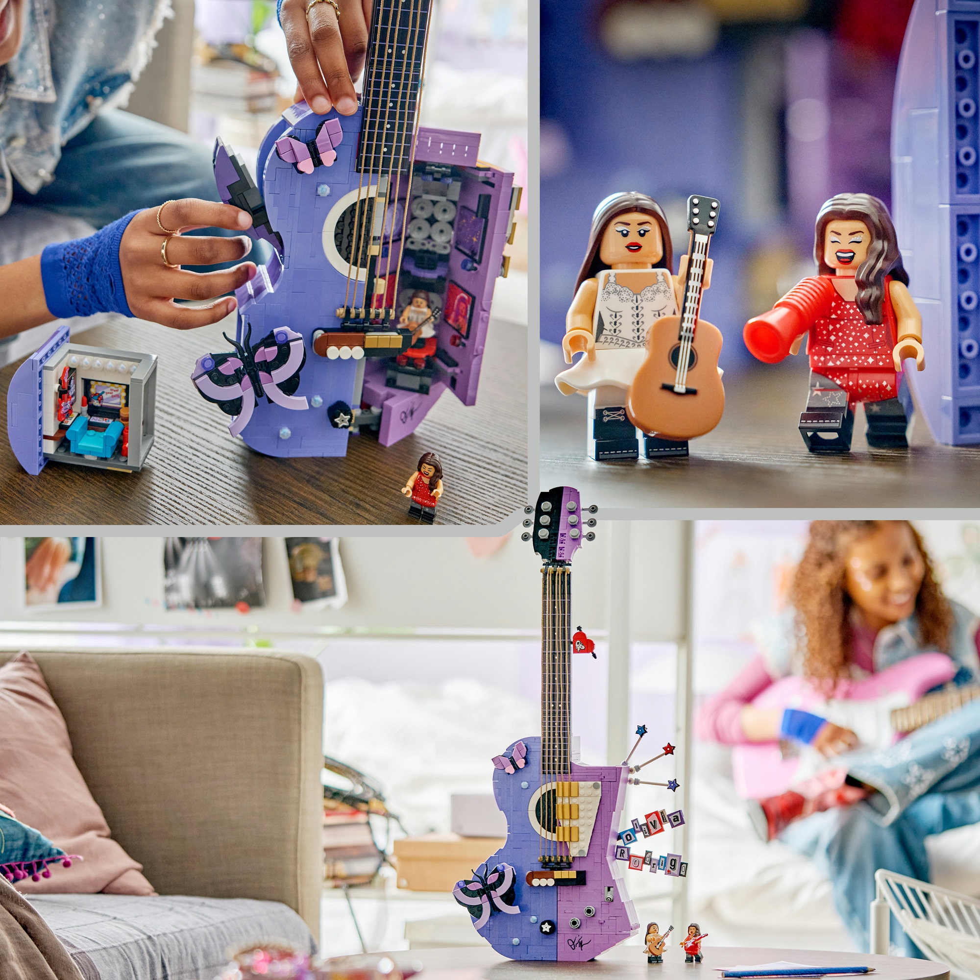 LEGO® Konstruktionsspielsteine »Olivia Rodrigos Gitarre (43031), LEGO Editions Music« Made in Europe