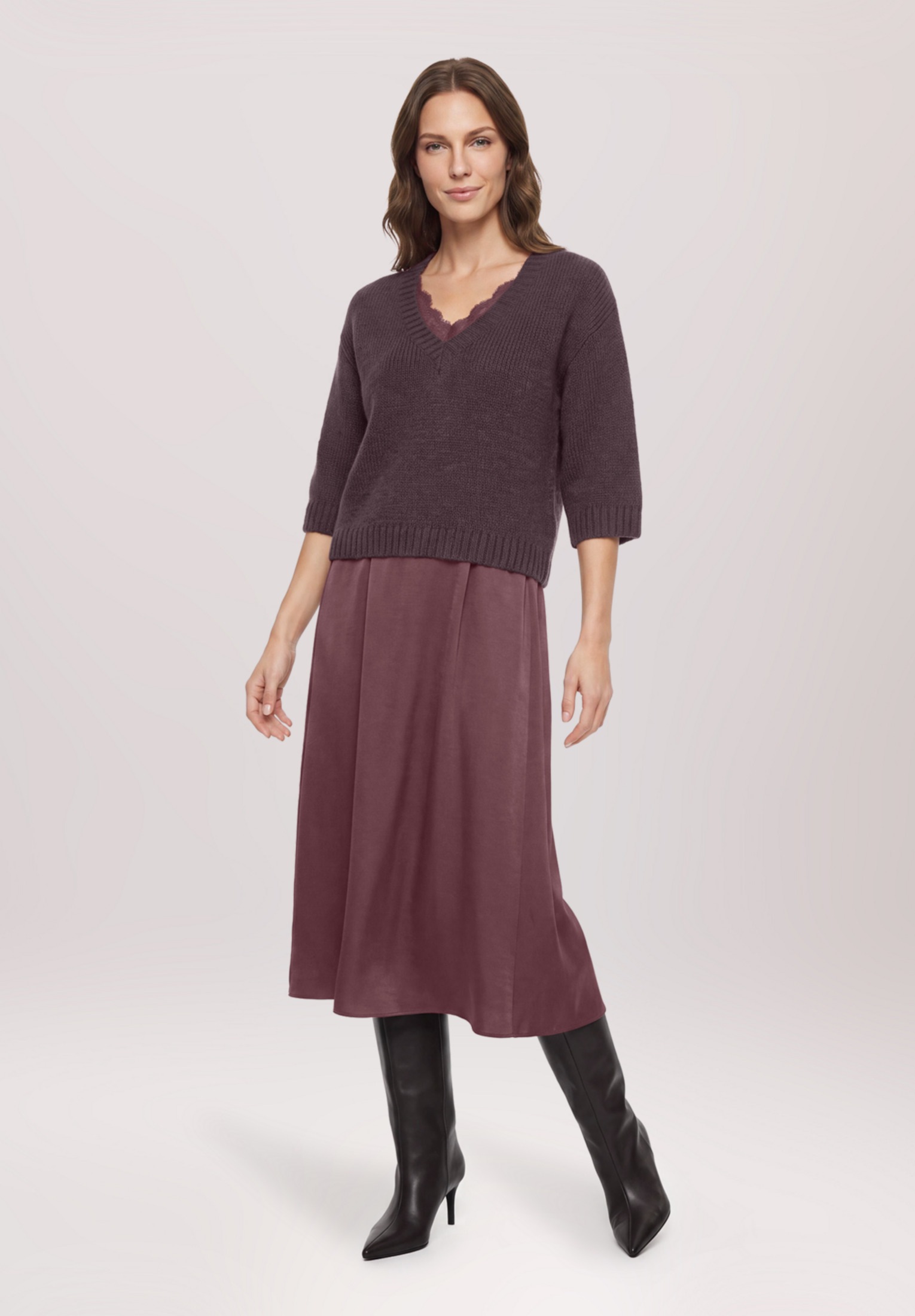 Vera Mont Druckkleid »Damen zweiteilig« Ohne Tasche