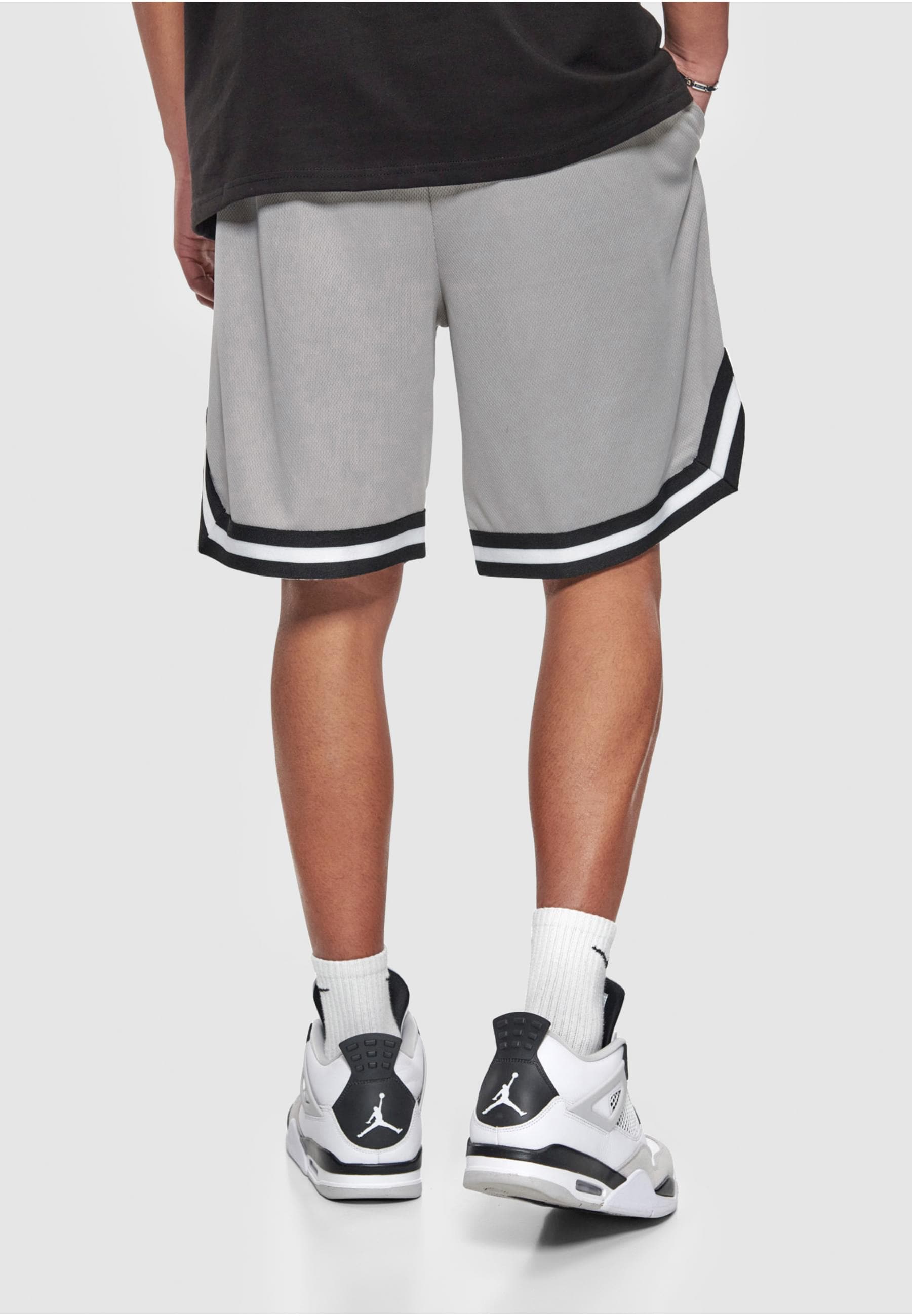 Dropsize Shorts »Dropsize Herren Dropsize Logo Mesh Shorts«, (1 tlg.)