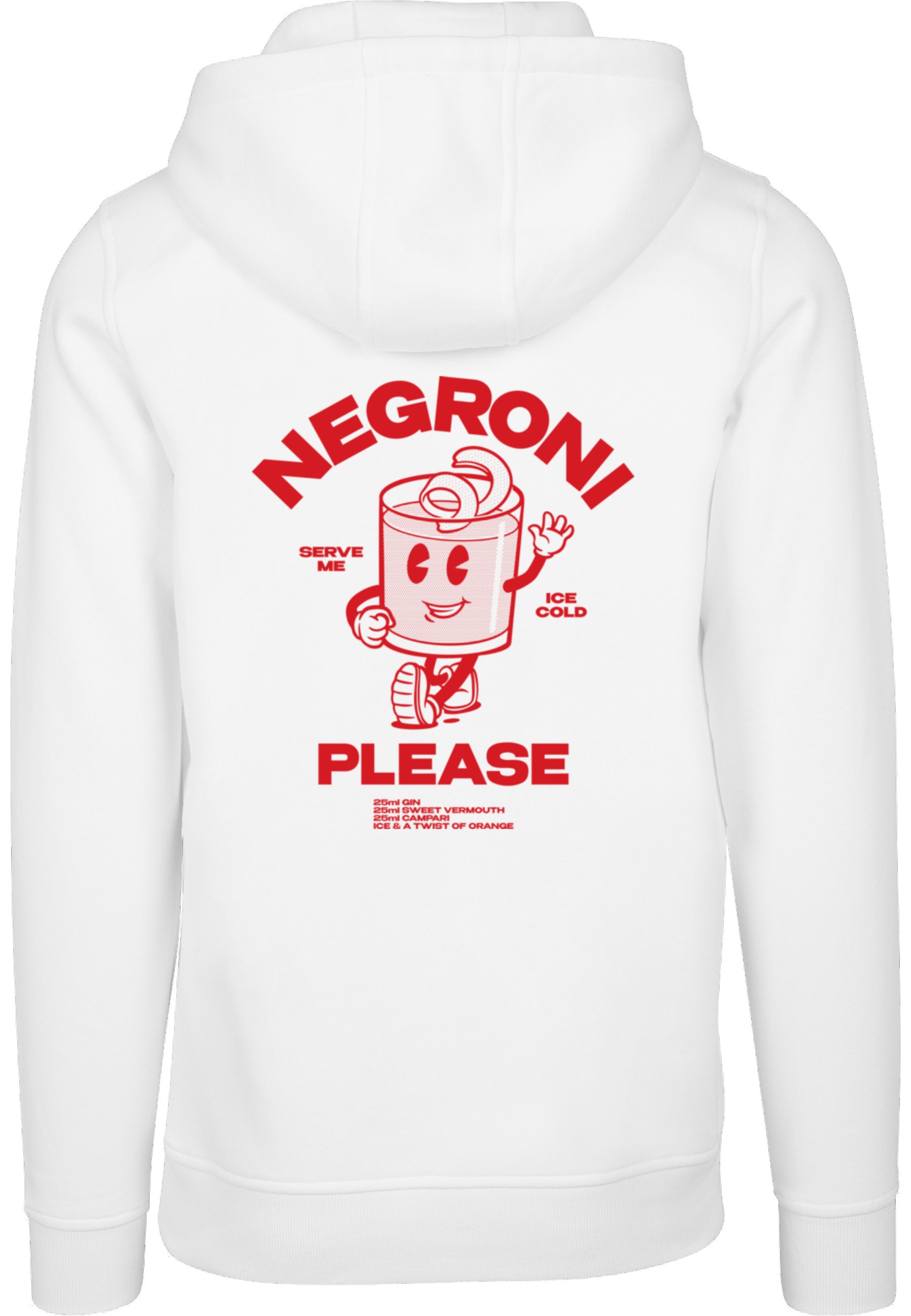 MisterTee Kapuzenpullover "MisterTee Negroni Please Hoody" 1 Stk. günstig online kaufen