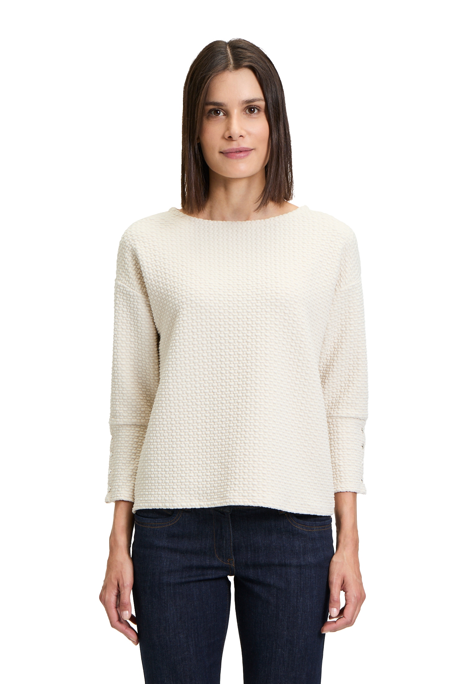 Sweatshirt »Betty Barclay Sweatshirt mit 3/4 Arm«, Material