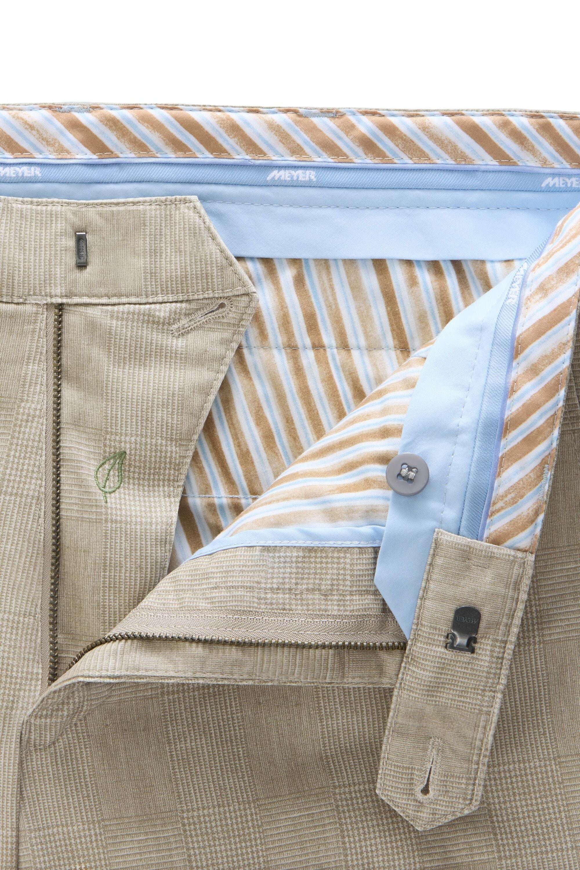 MEYER Chinos »Bonn 1-5078«  Karo-Print