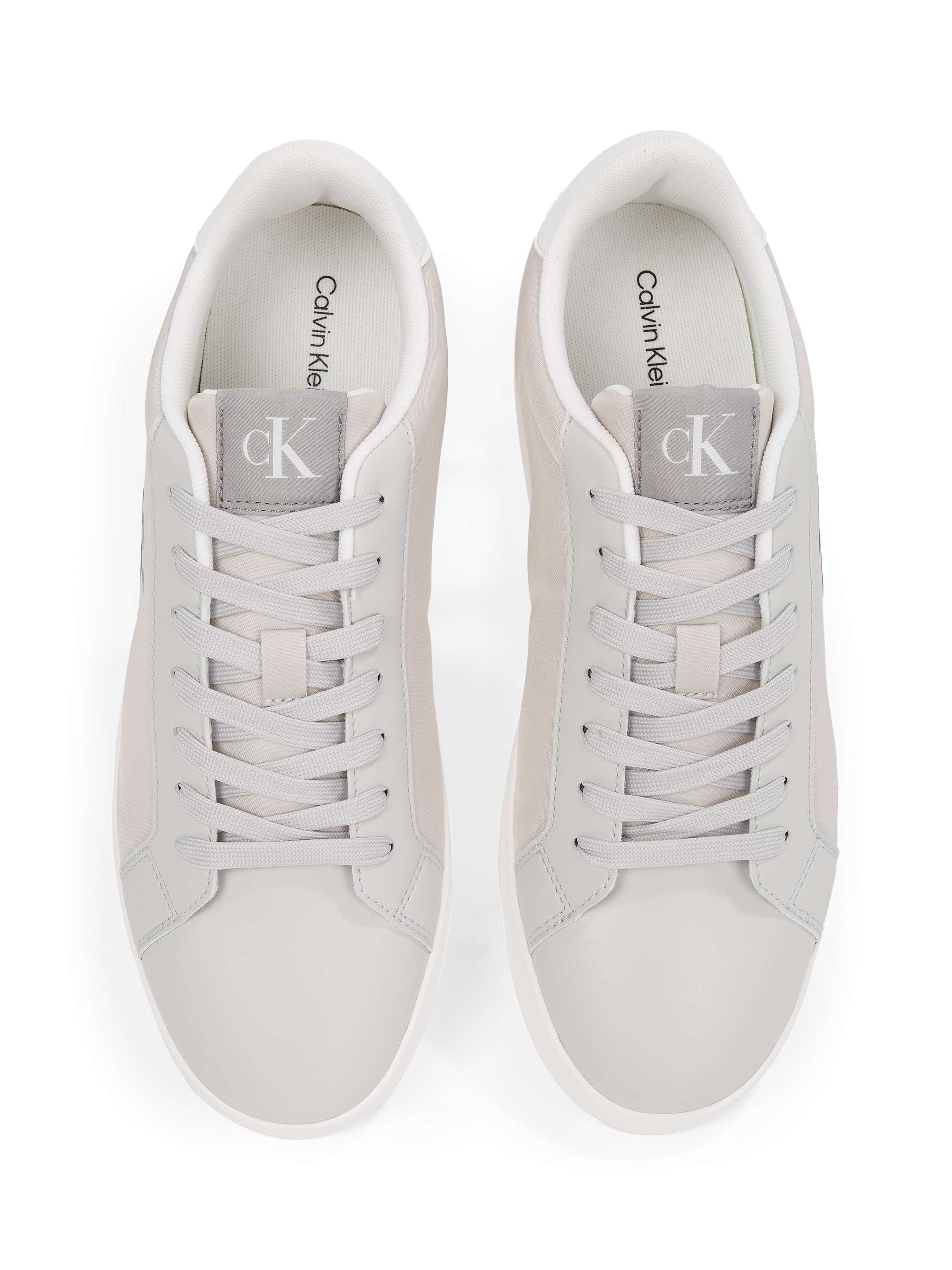 Calvin Klein Jeans Plateausneaker »3 CUPSOLE PU«, Freizeitschuh, Halbschuh, Schnürschuh mit gepolstertem Schaftrand
