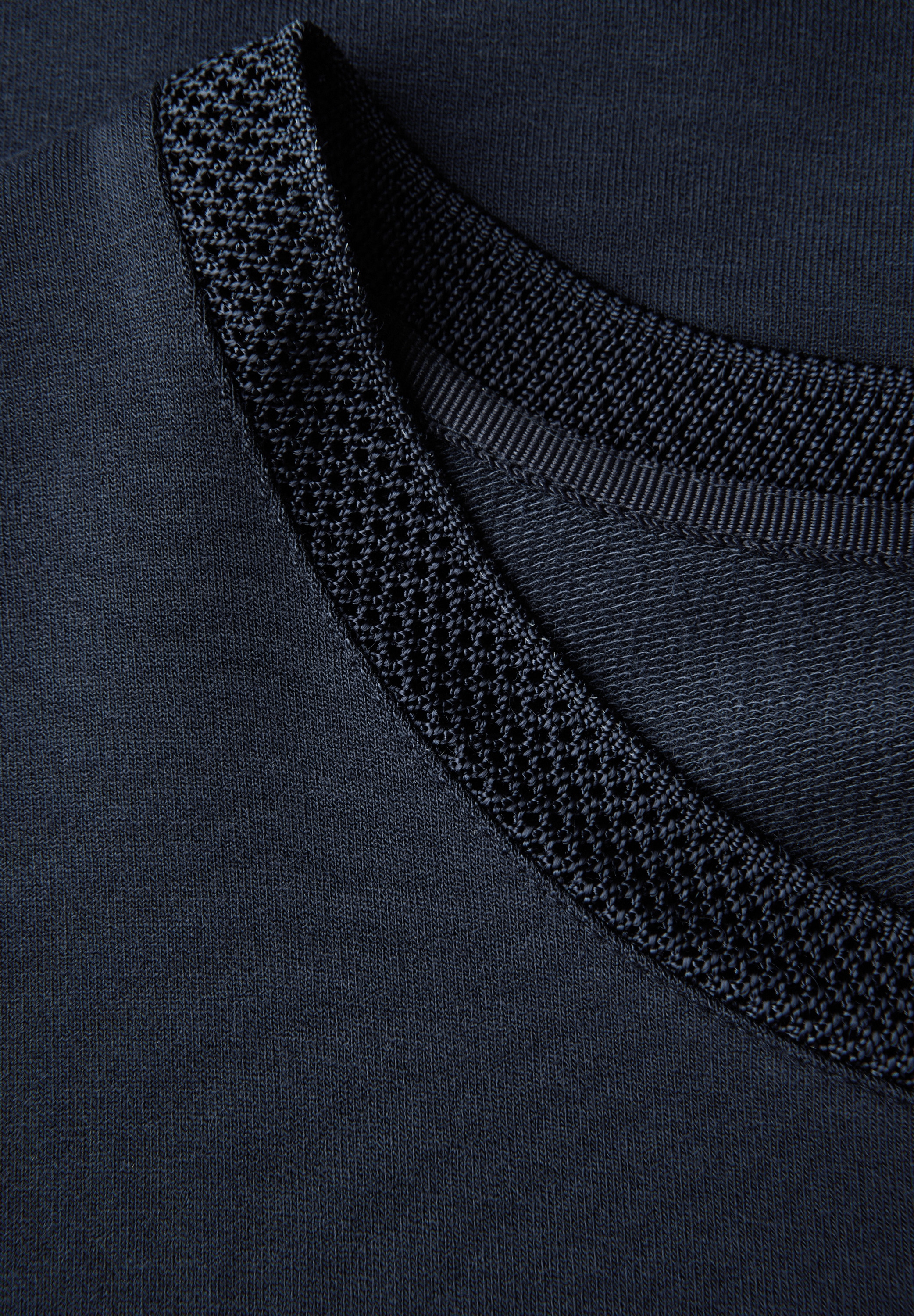 STREET ONE T-Shirt, aus elastischem Materialmix