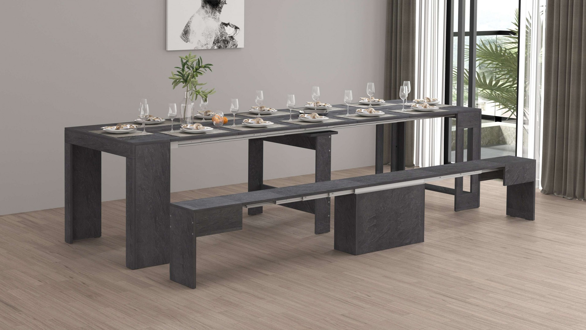 Home affaire Sitzbank "Praktika, Sitzbank, Bank" 1 Stk. tlg. mit Auszugsfun günstig online kaufen