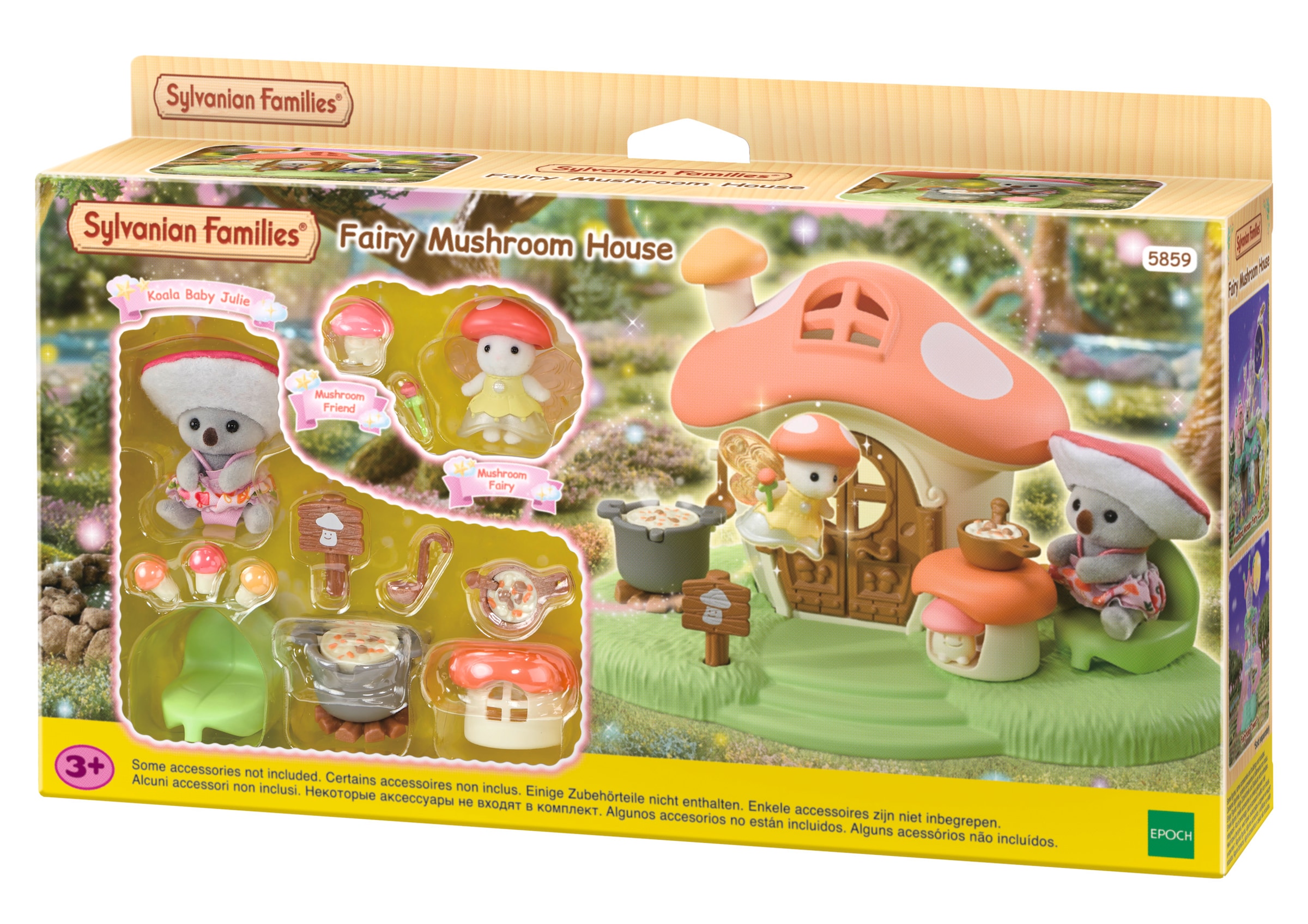 Sylvanian Families Spielwelt »Feen Pilzhaus mit Figuren«